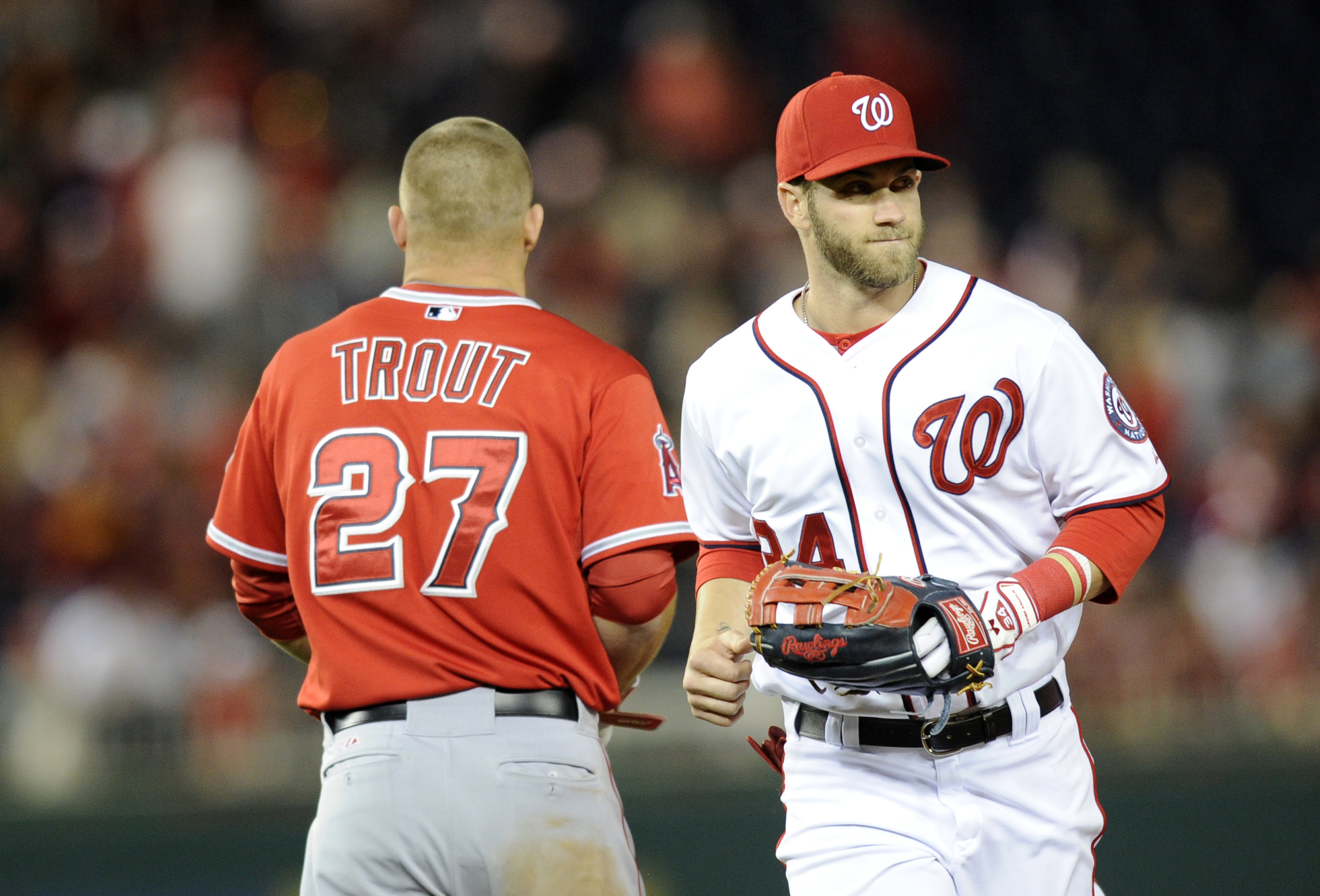 MLB rumors: Bryce Harper hints that he'll help Phillies steal Mike Trout  from Yankees someday - nj.com, image size:2564x1740