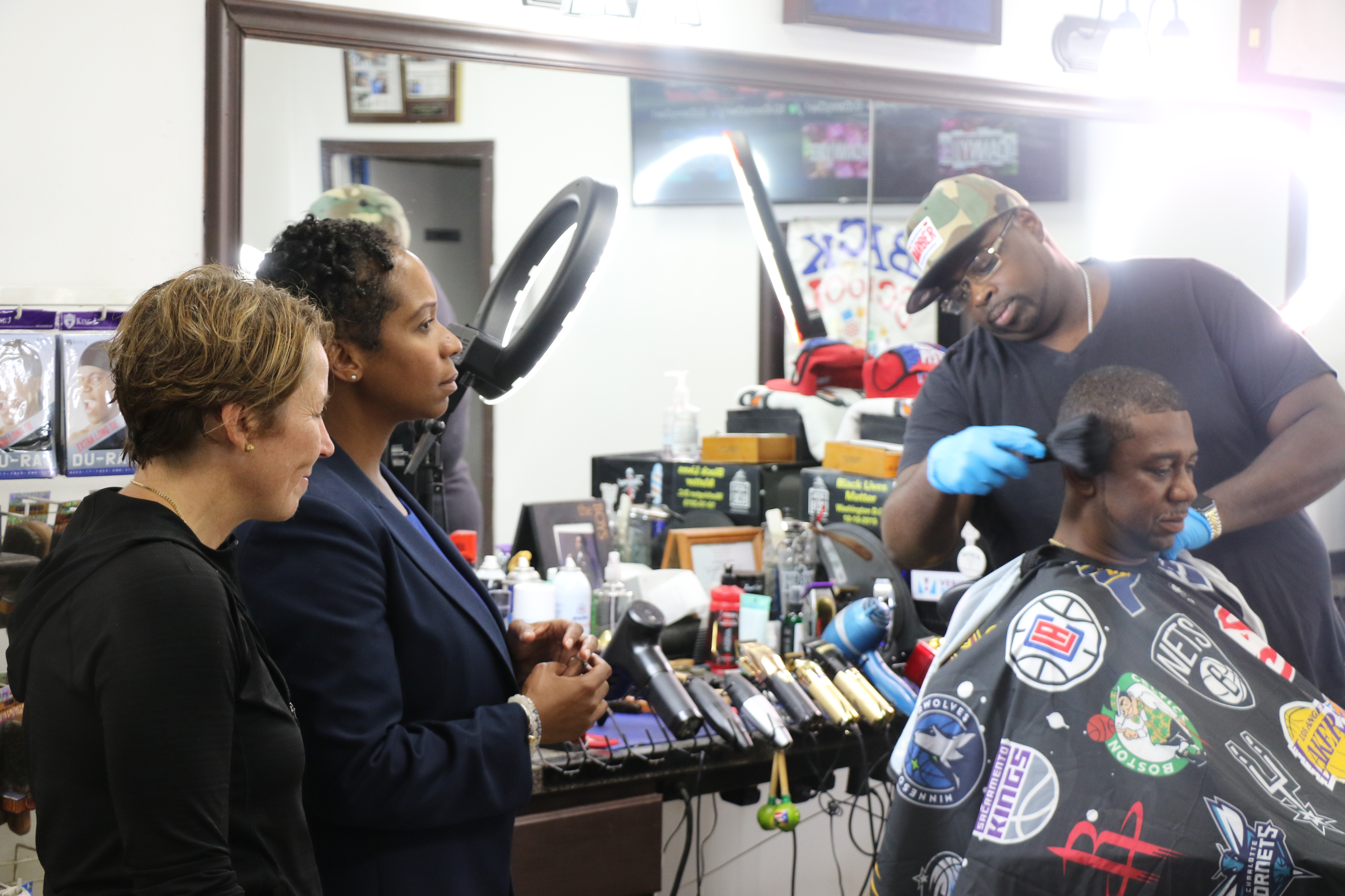 Democratic gubernatorial nominee Maura Healey and Attorney General  candidate Andrea Campbell speak to Springfield business owners on Wednesday  afternoon - masslive.com