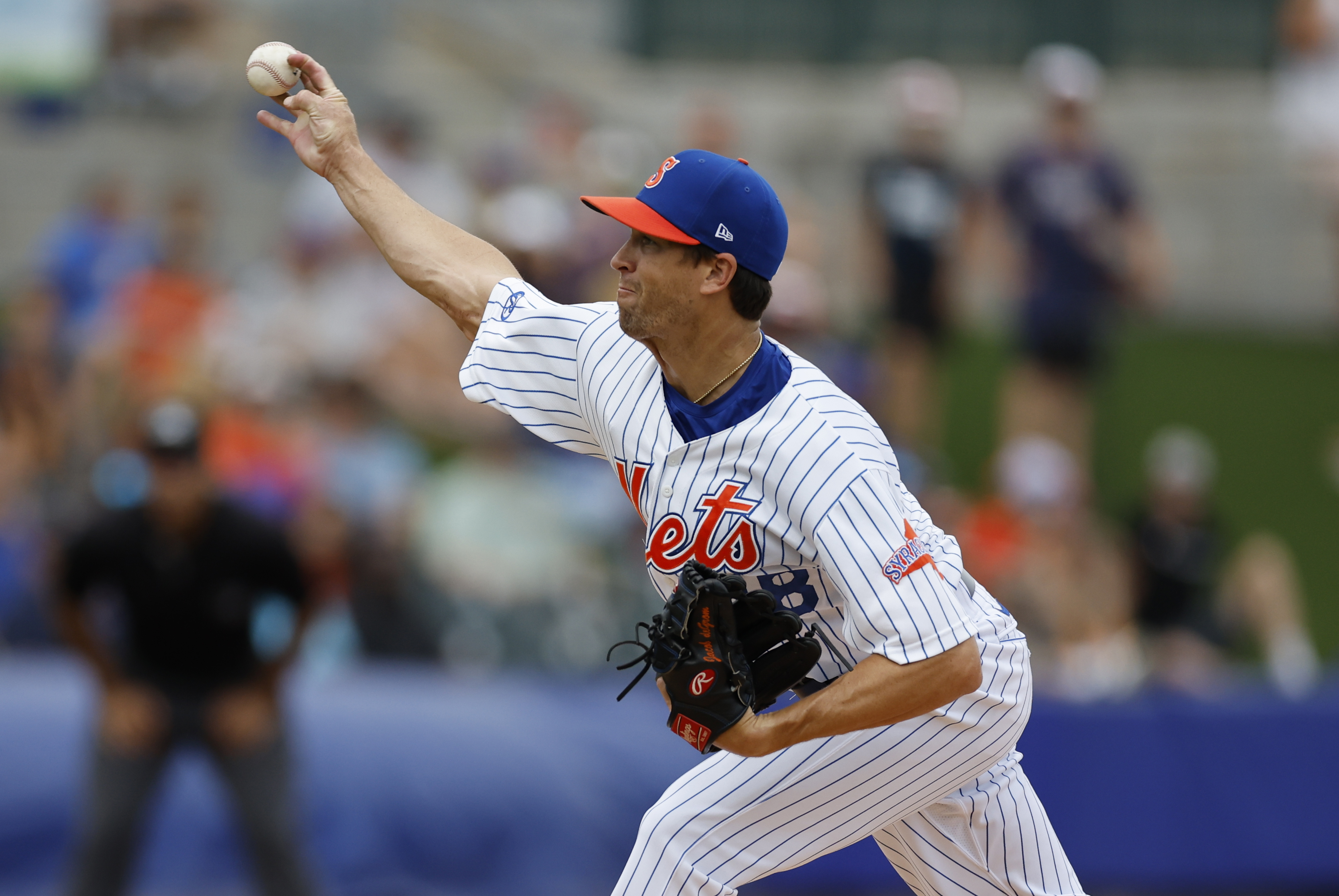 Jacob deGrom further setback with right-arm inflammation; shut down from  throwing for two weeks – New York Daily News