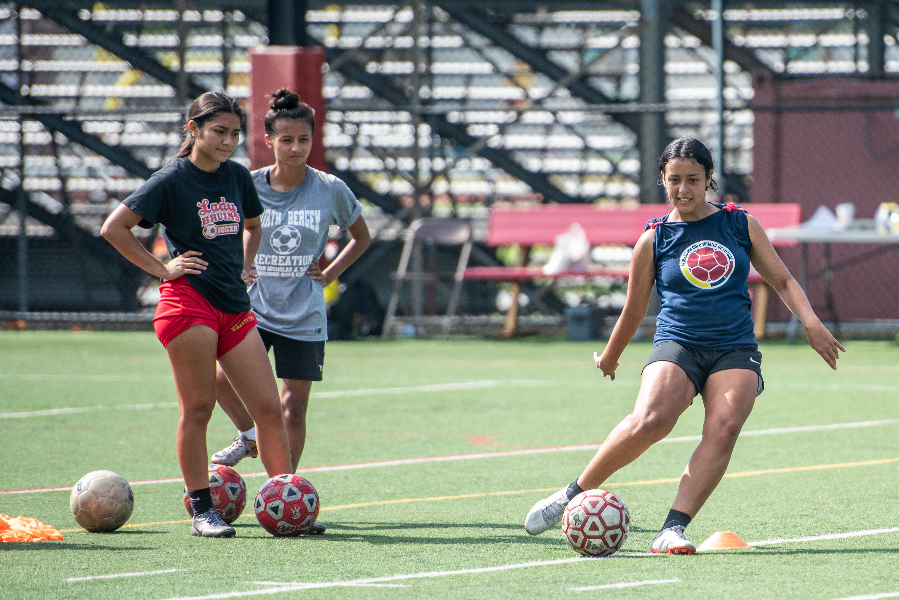 North Bergen girls soccer team practice, Aug. 31, 2022 