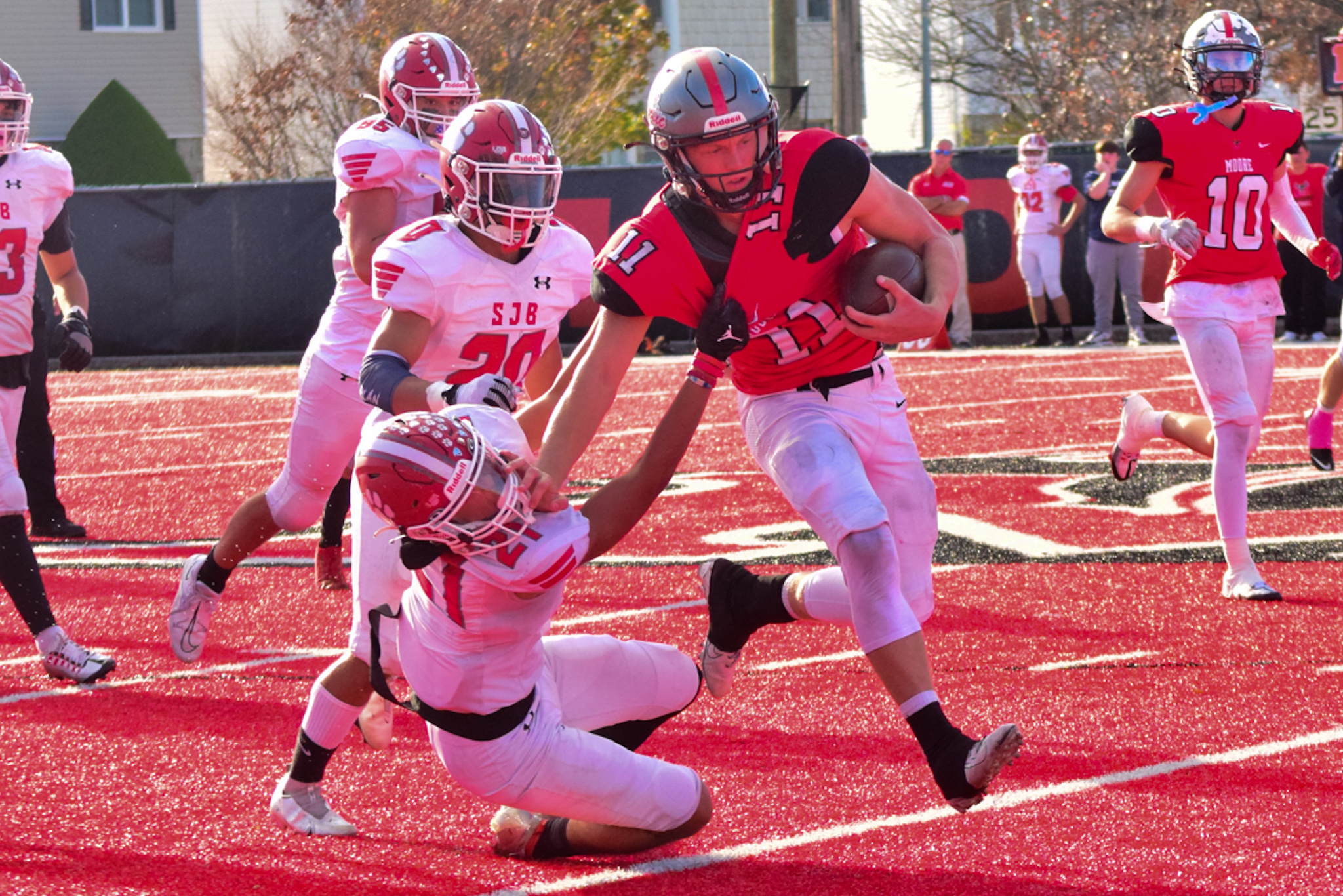 Moore Catholic defeats St. John the Baptist in CHSFL AA1 semifinal