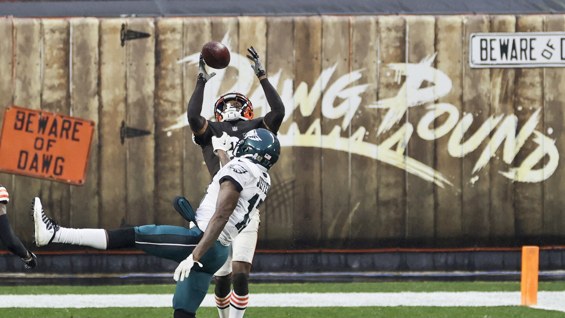 Philadelphia Eagles fall to Cleveland Browns 22-17 - WHYY