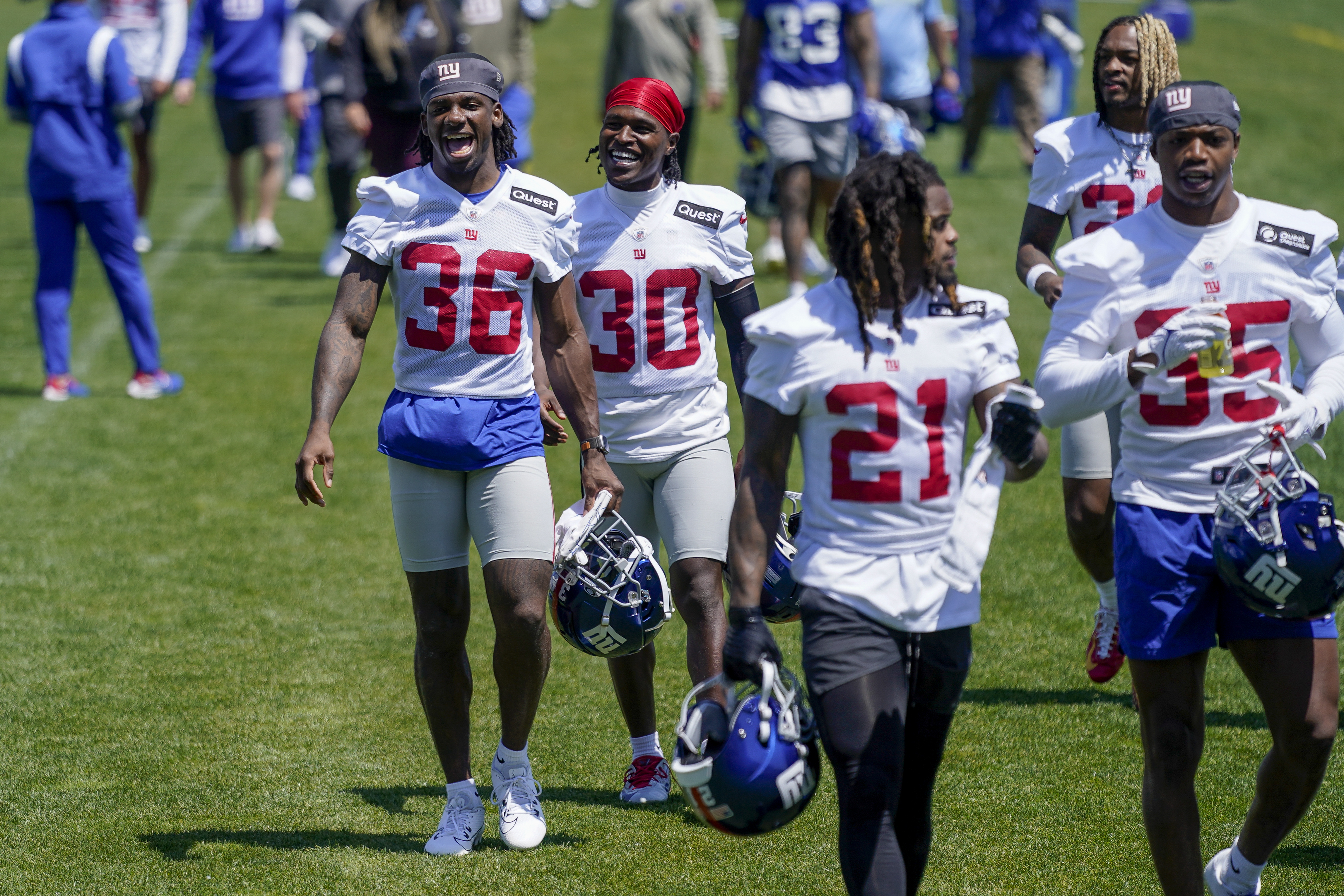 Giants wide receiver Darius Slayton talks offseason tweaks, 2020