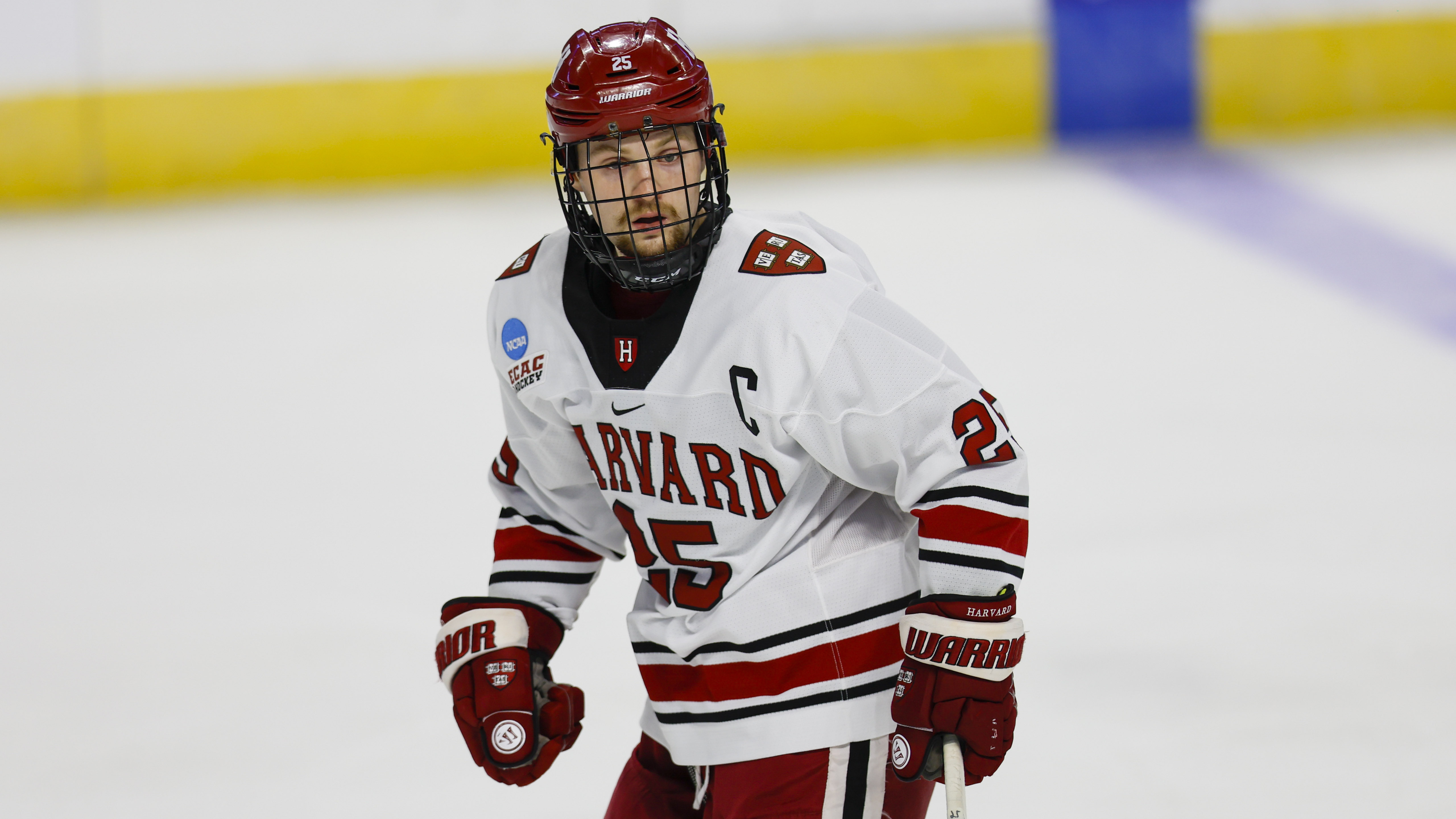 Men's Harvard Crimson Red Custom Hockey Jersey