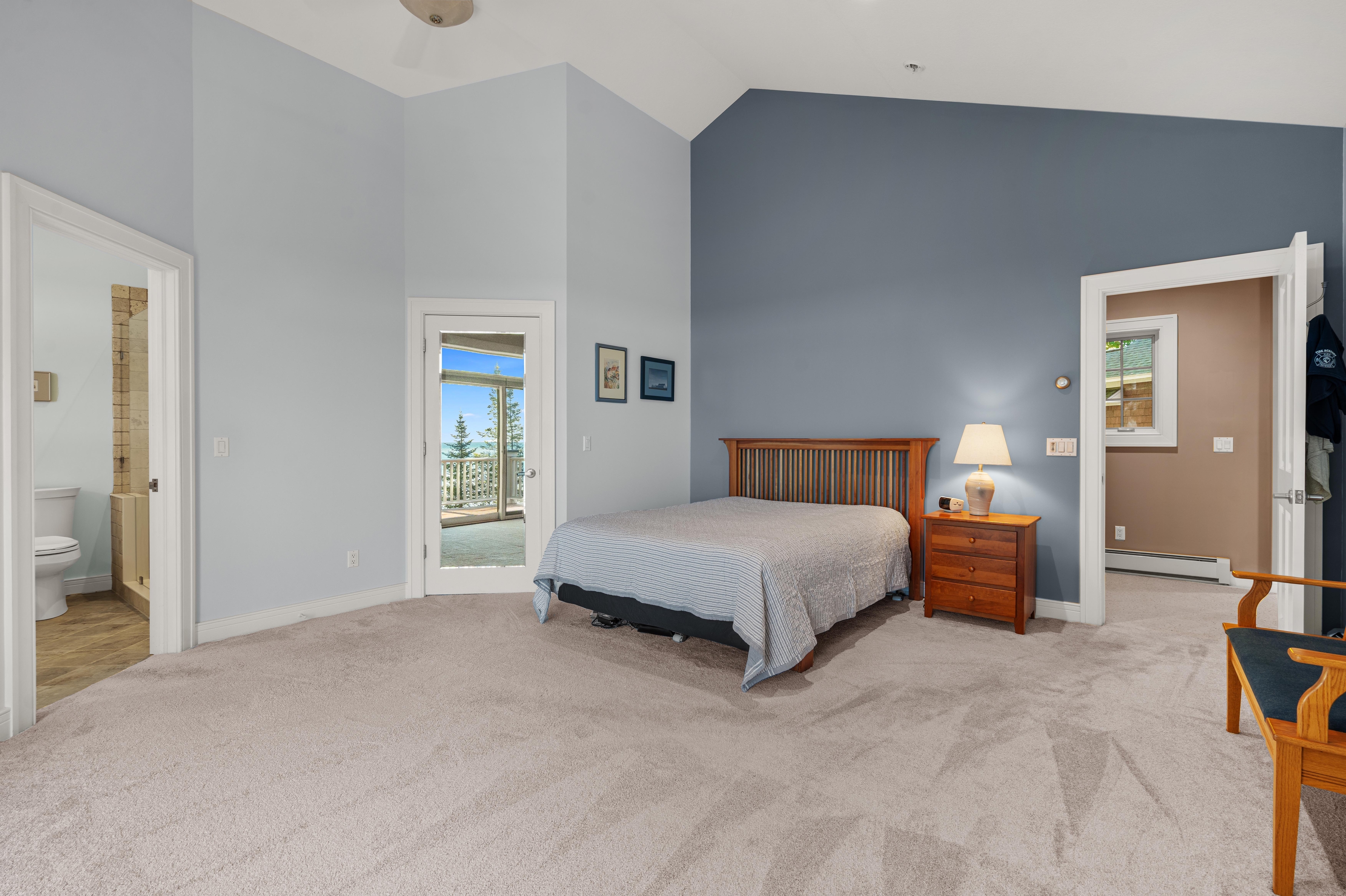 Interior photographs of 4093 Lake Shore Drive in Charlevoix, this gem is listed at $2,099,900 through Berkshire Hathaway HomeServices Michigan Real Estate – Traverse City and The Crane Group with associate broker Johnny Crane and his brother, co-listing agent Matt Crane.