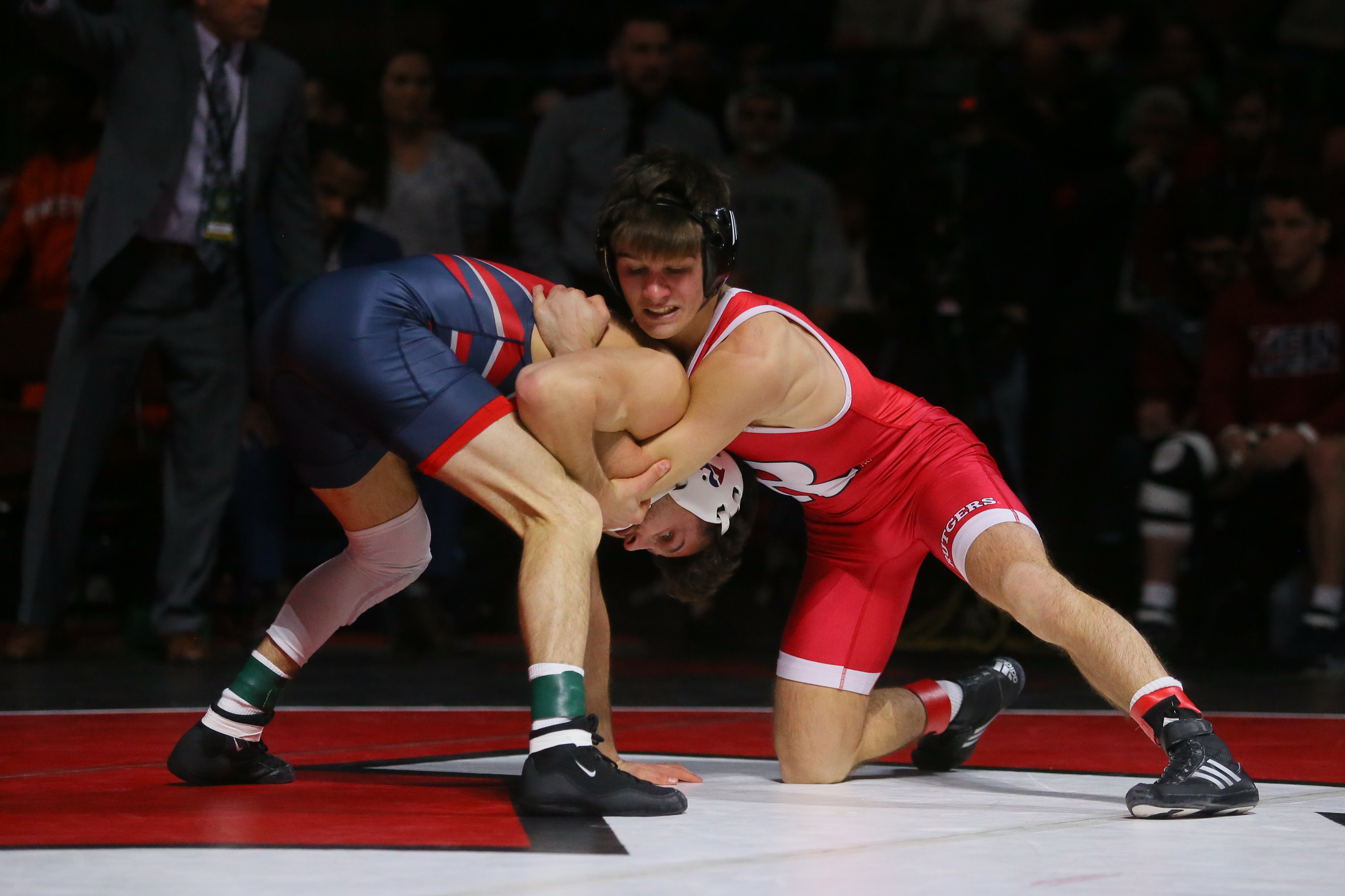 Wrestling photos at Prudential Center