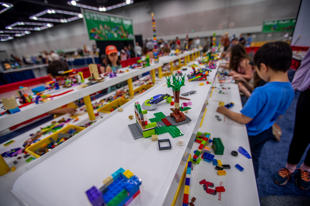 Bricks Cascade LEGO Fan Expo at the Oregon Convention Center May 1314