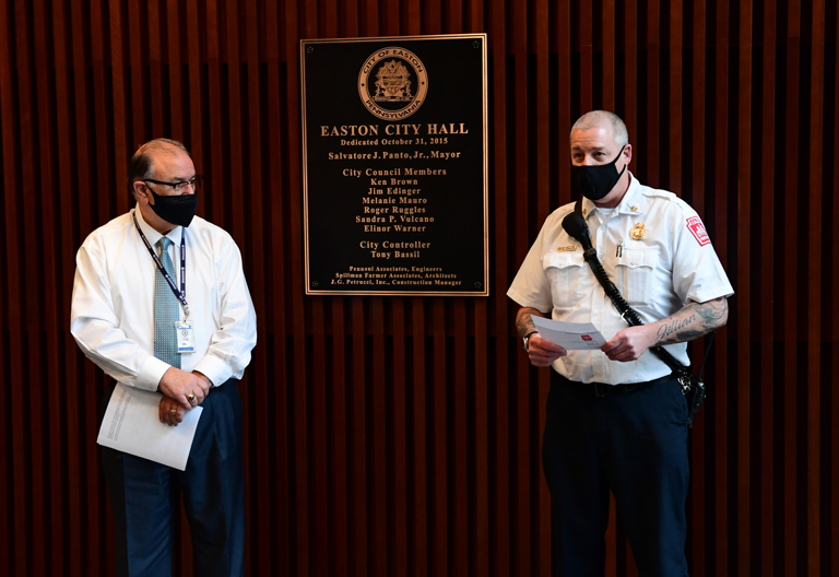 Easton announces new fire Chief Henry Hennings - lehighvalleylive.com