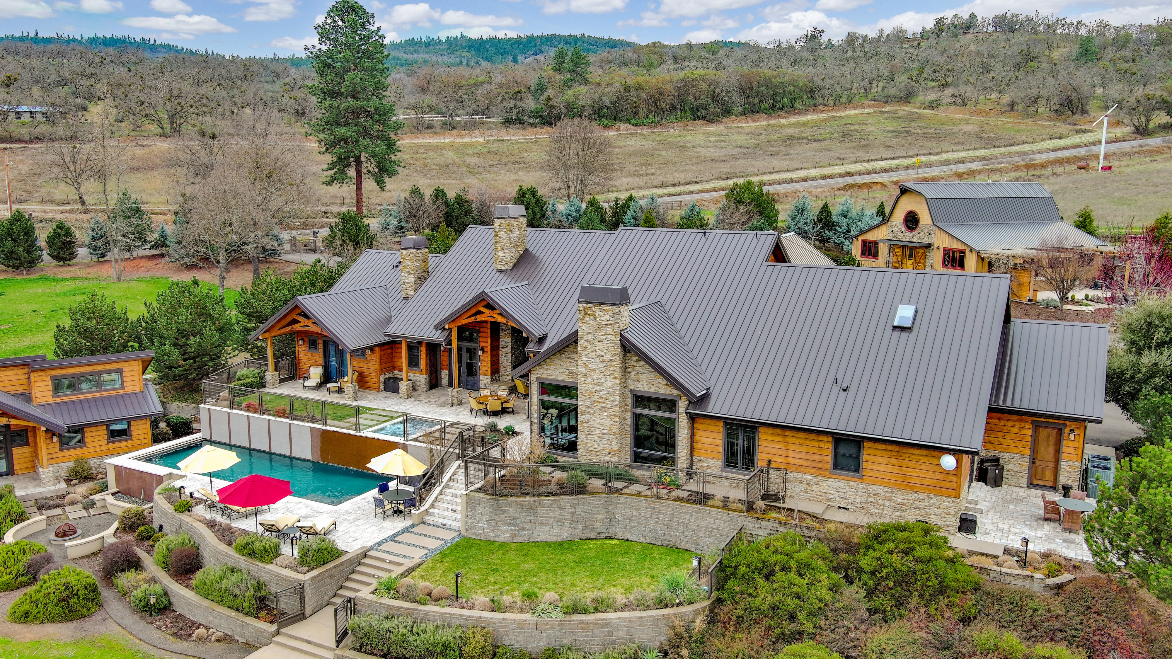 $12 million vineyard estate in Medford has over-the-top luxuries