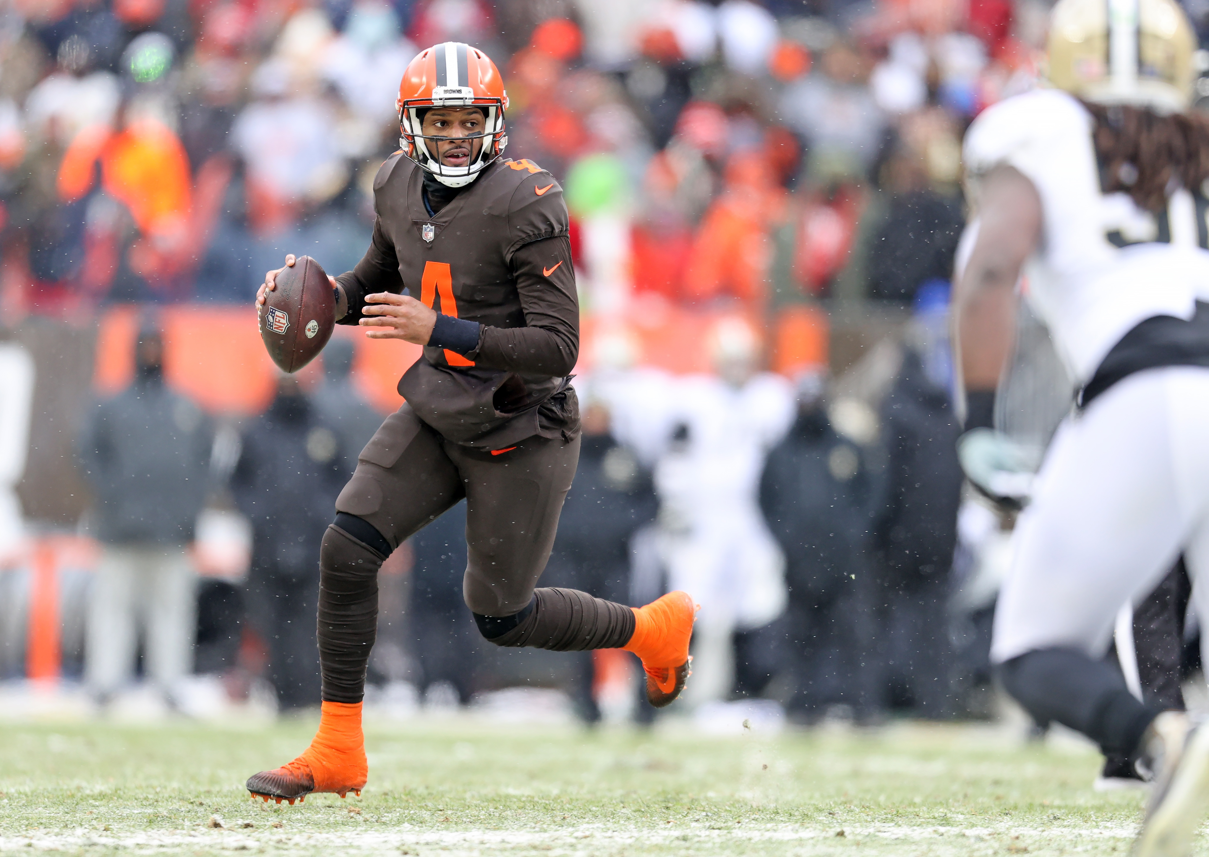 Cleveland Browns quarterback Deshaun Watson vs. New Orleans Saints, December  24, 2022 