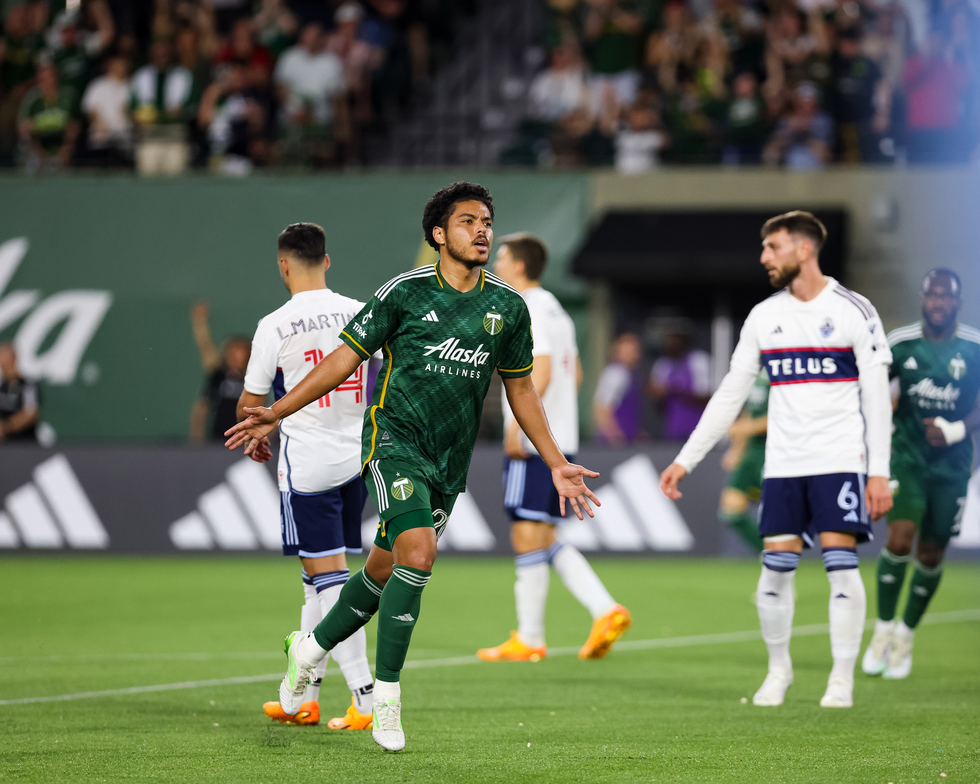 Evander, Timbers rise up against the Whitecaps, Sports