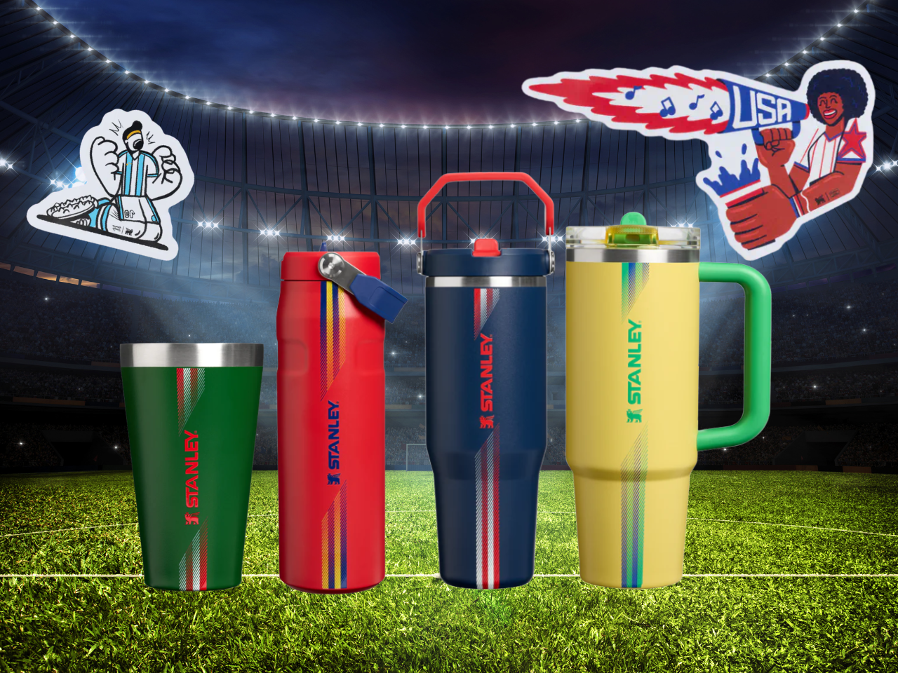 Stanley Soccer Country Collection launches new drinkware for 2026