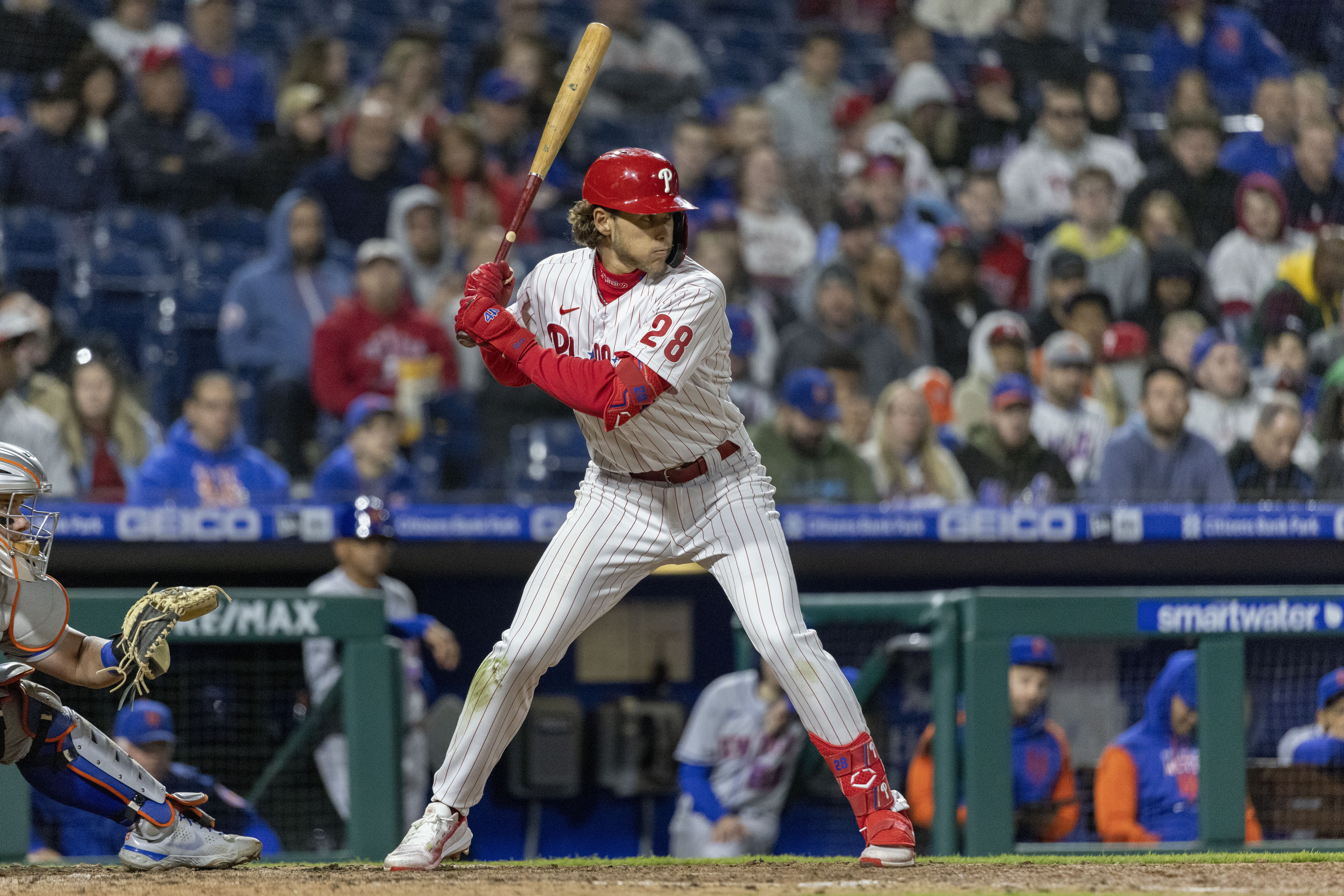 A two-run base knock for Alec Bohm puts the Phillies up 3-0 – NBC