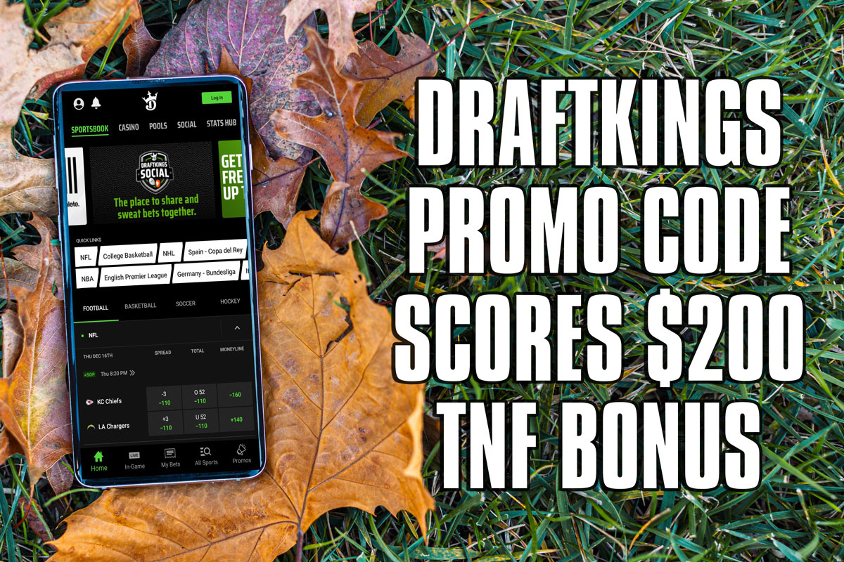 DraftKings Promo Code: Grab 40-1 NFL Week 7 Odds, Score $200 In Free Bets  Today