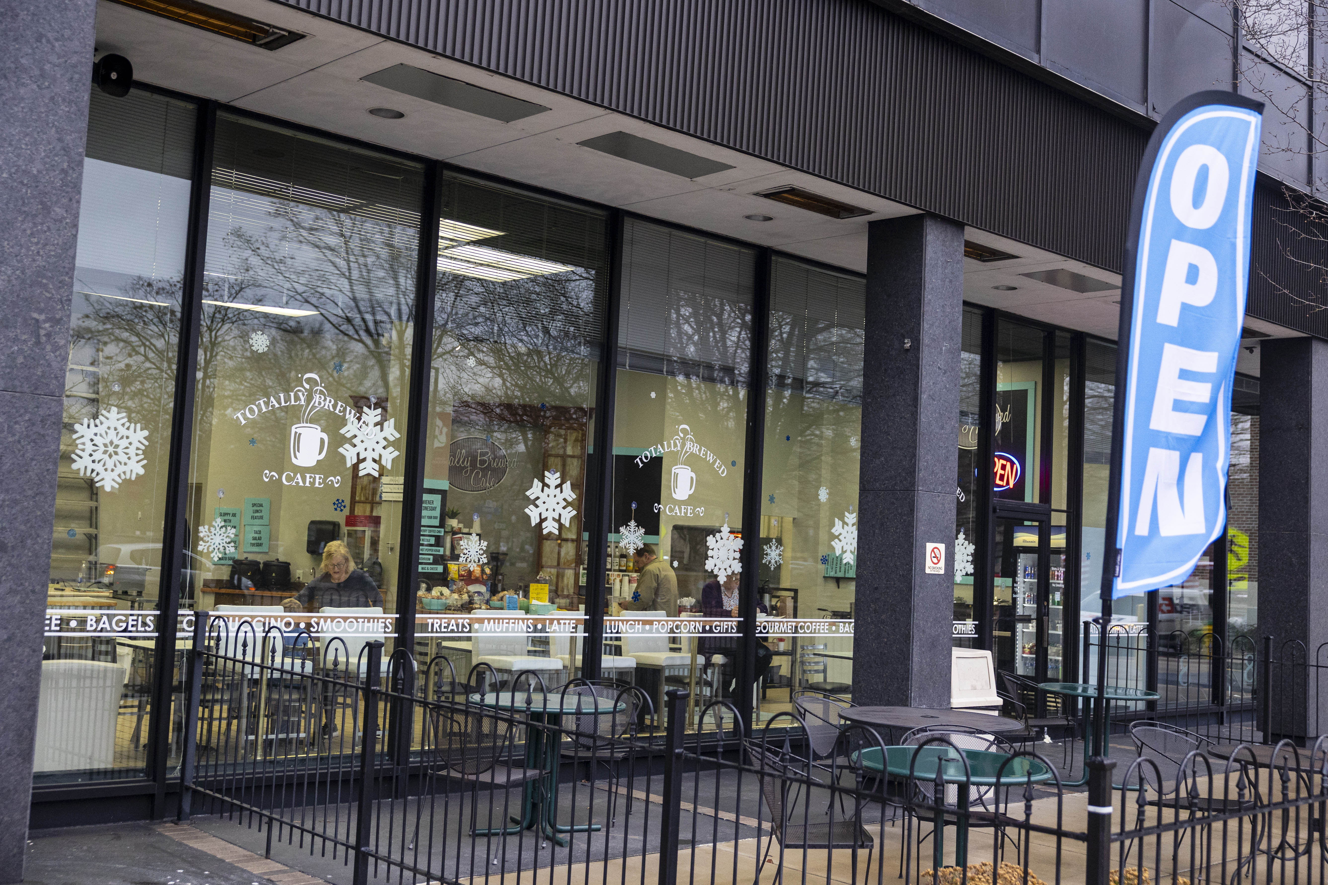 Totally Brewed Cafe in downtown Kalamazoo, Michigan on Wednesday, Jan. 3, 2024. 