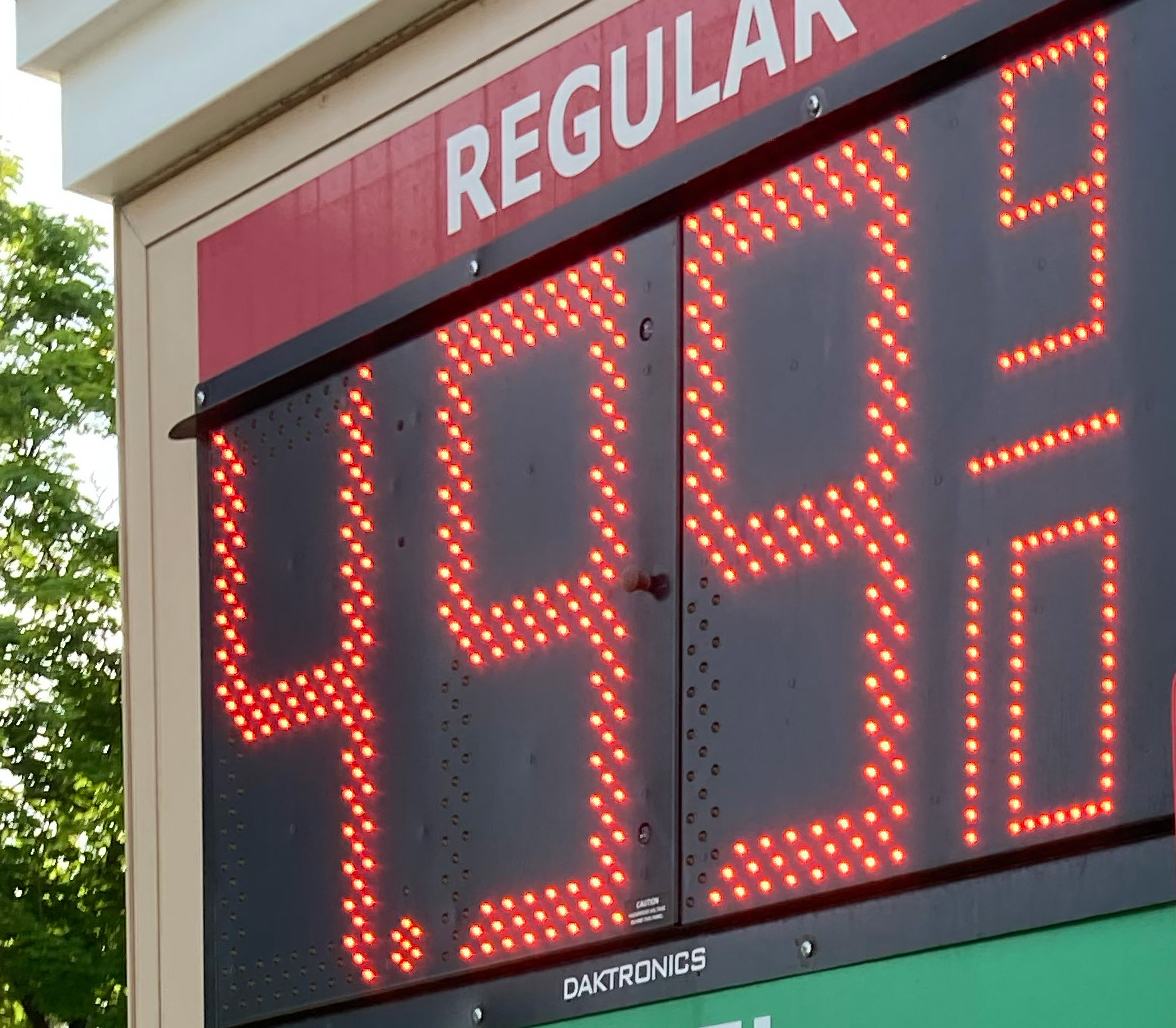 Lehigh Valley gas prices close in on 5 a gallon, setting another record