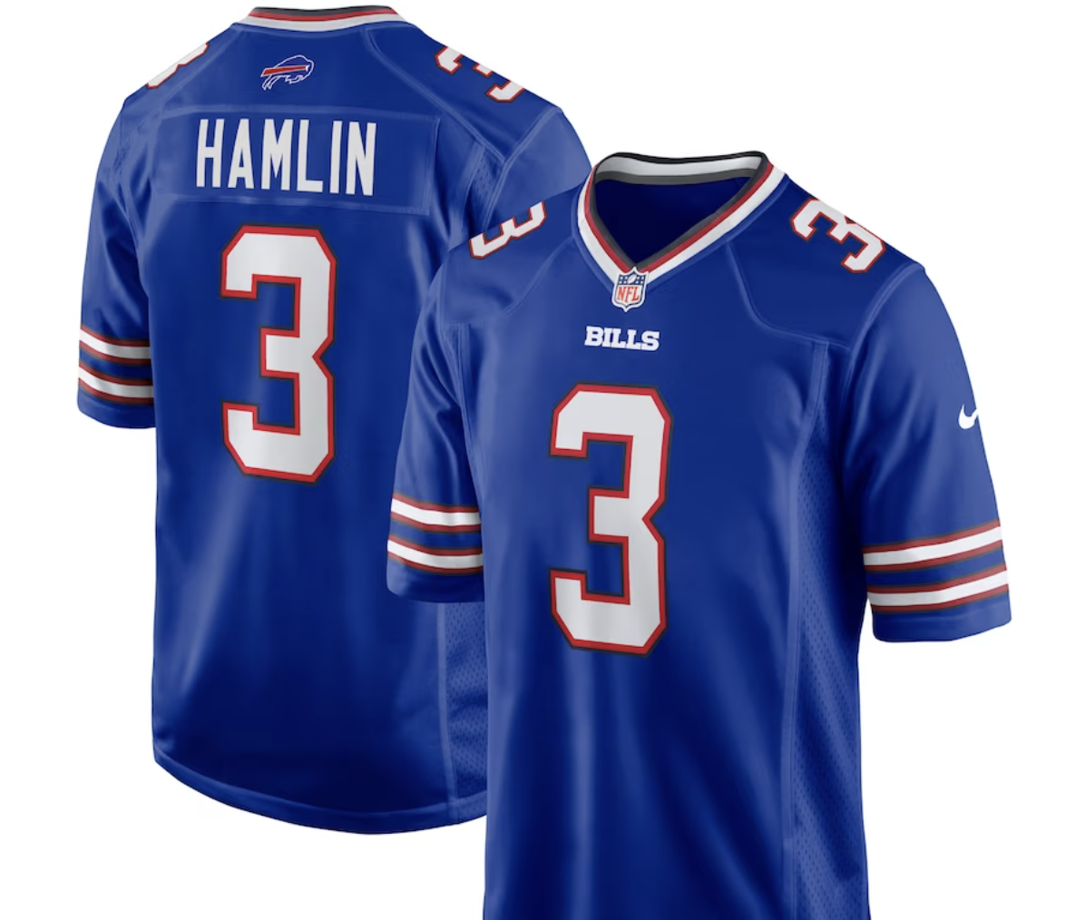 Damar Hamlin Buffalo Bills Nike Women's Game Jersey - Royal