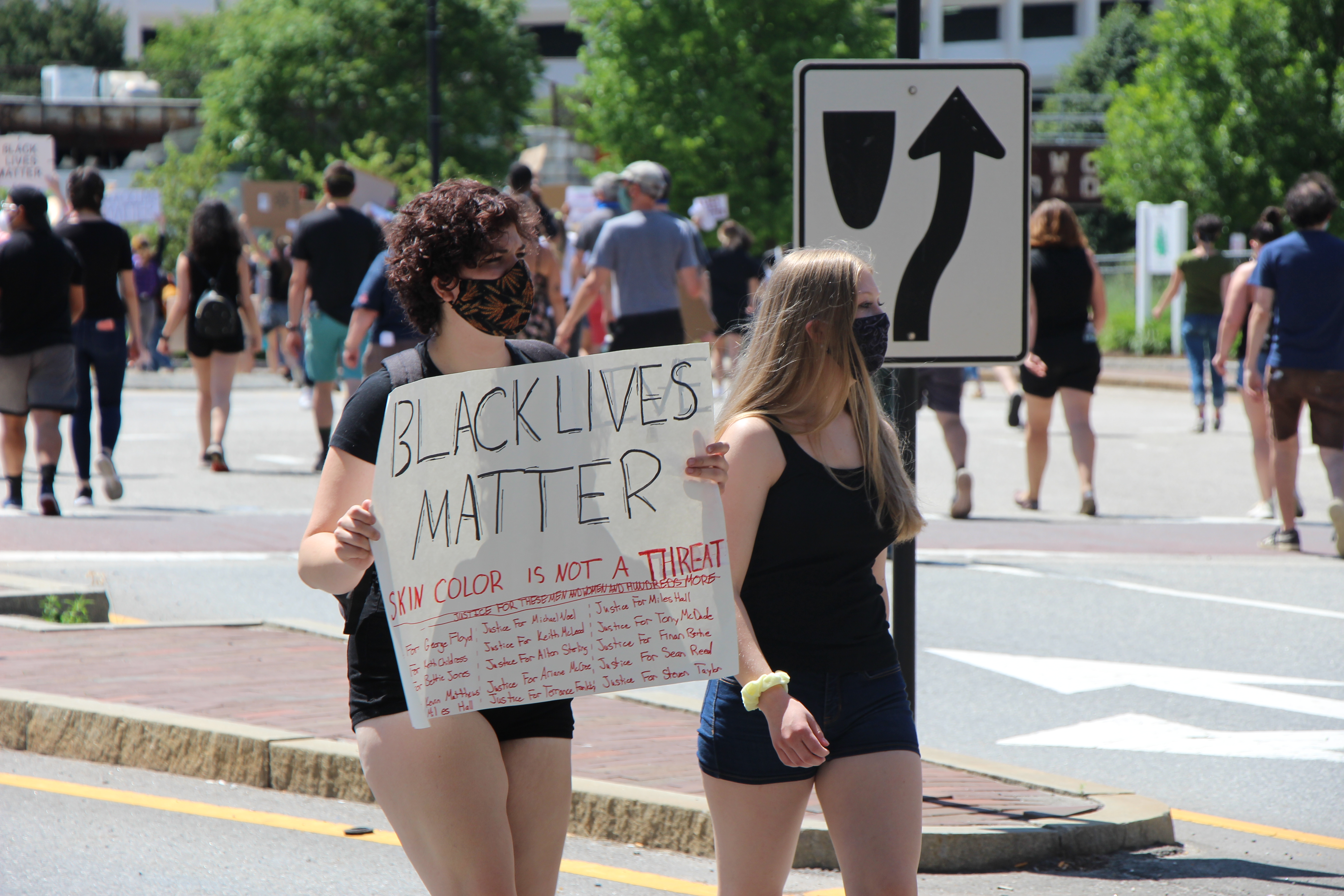 'Say Her Name' protest held in Worcester to amplify voices of black ...