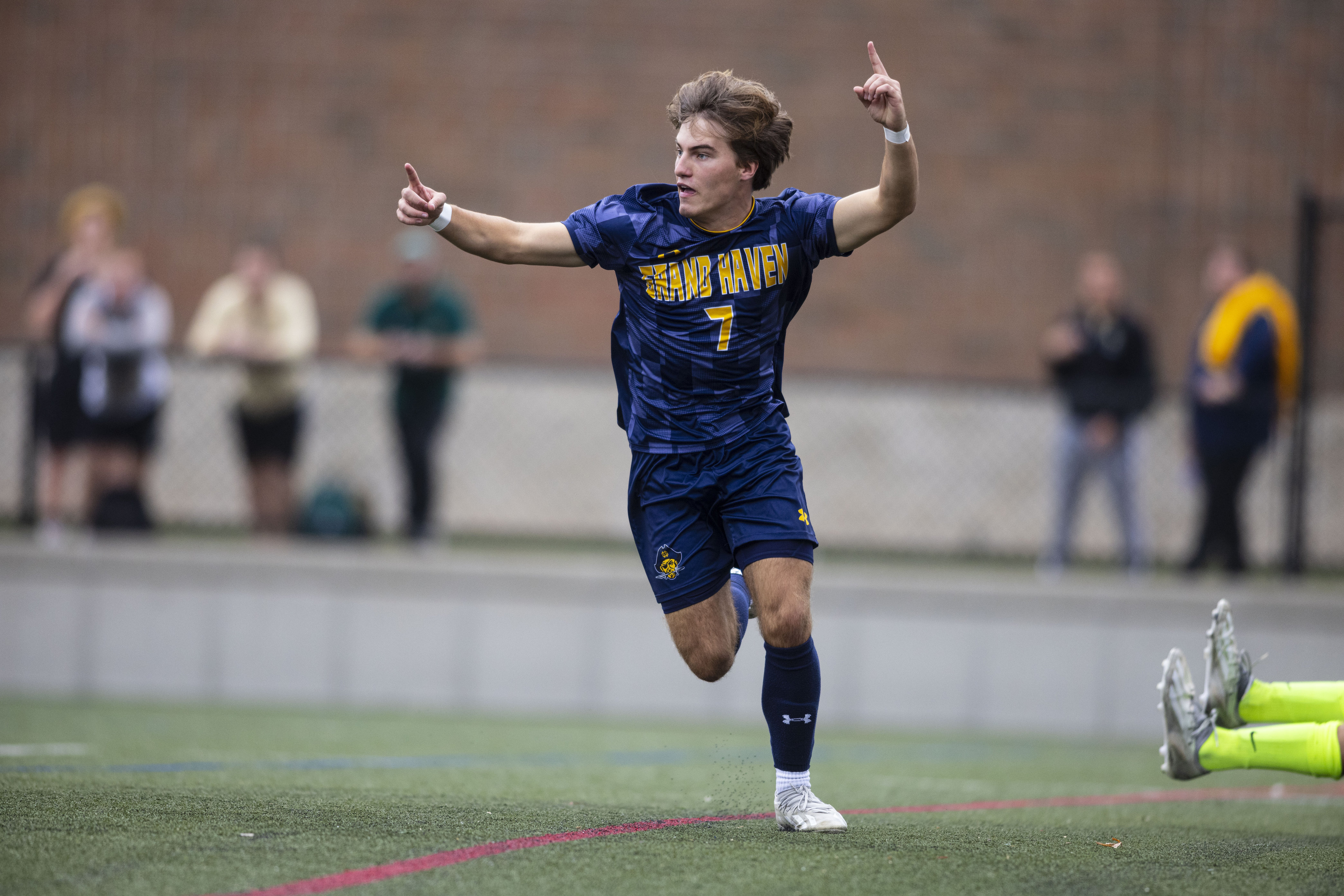 Grand Haven and Byron Center go head-to-head in Division 1 boys soccer ...