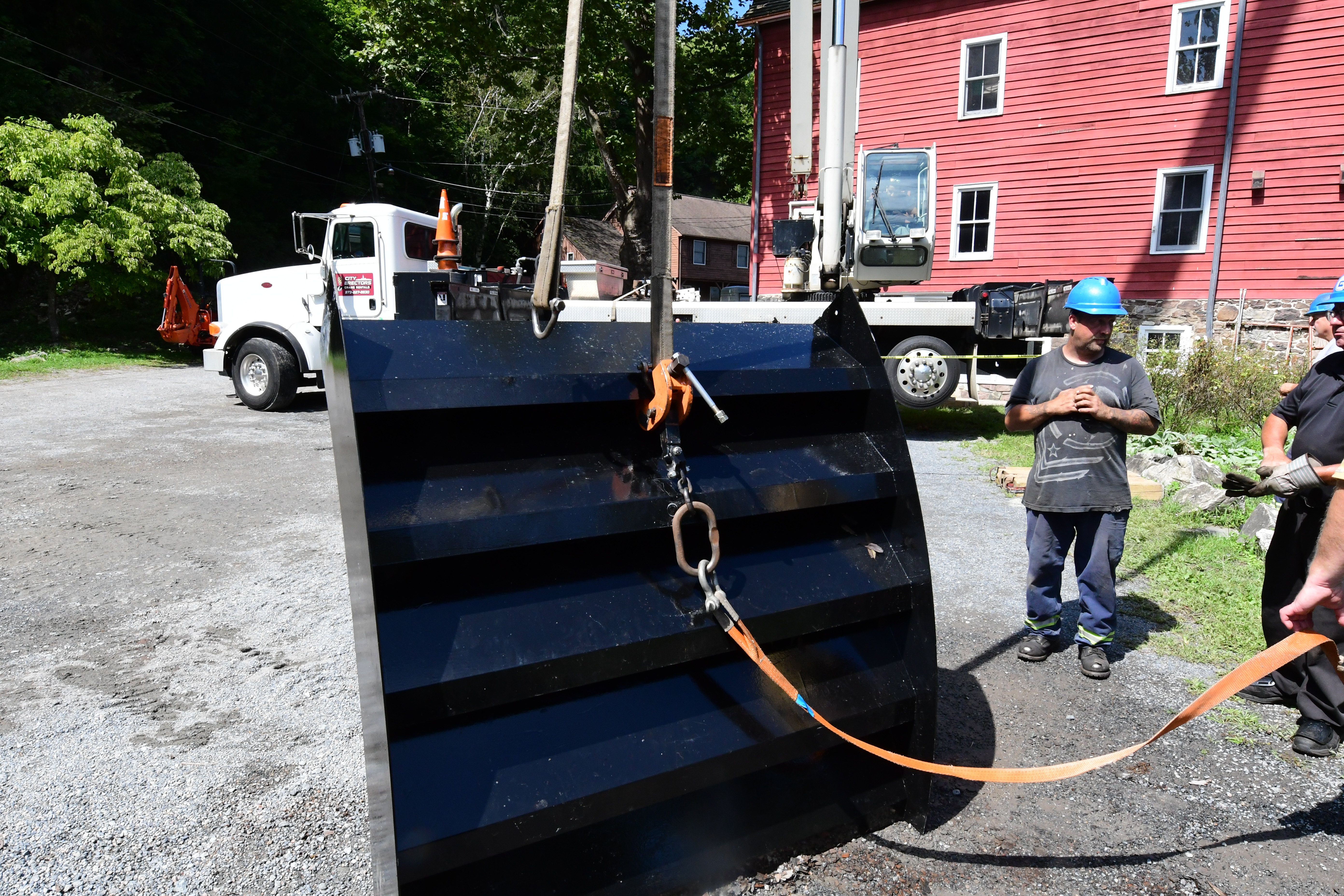 Red Mill wheel restoration, 2020 