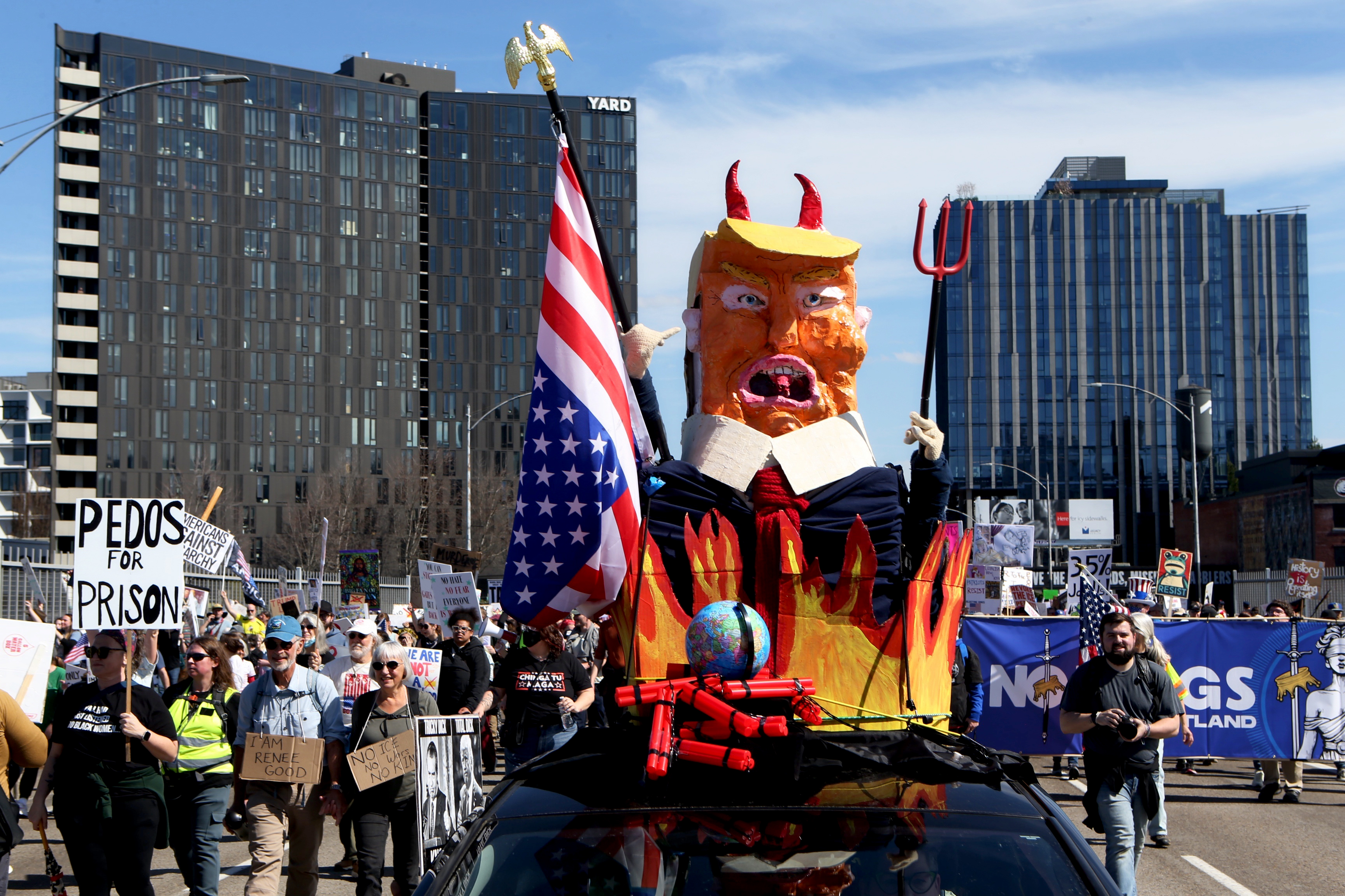 Portland No Kings protest - March 28, 2026 - oregonlive.com