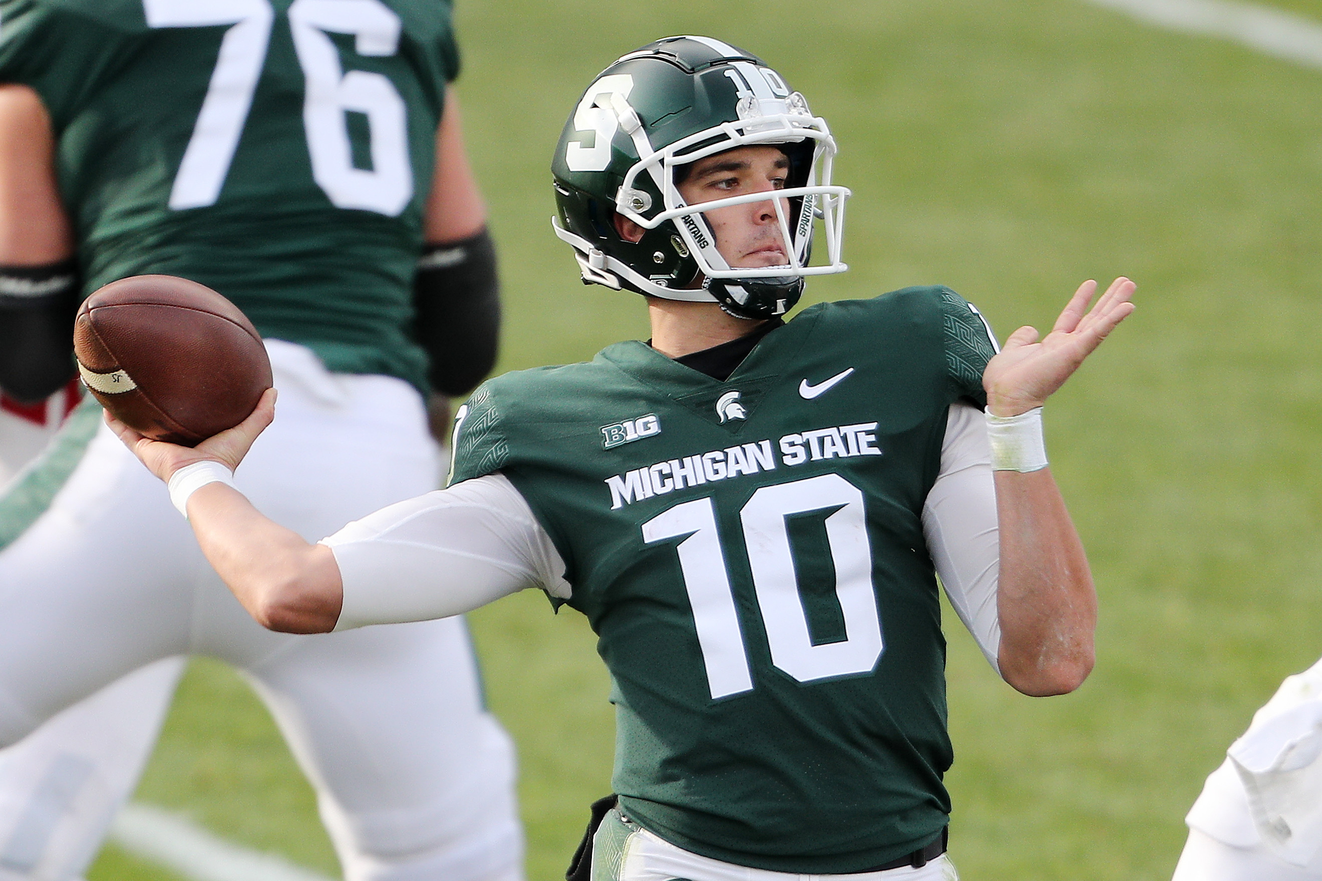 Will year of growth lead to Payton Thorne taking over as Michigan State's  starting QB? 