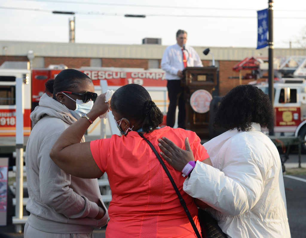 a candlelight vigil is held for Paulsboro brothers who died in a house