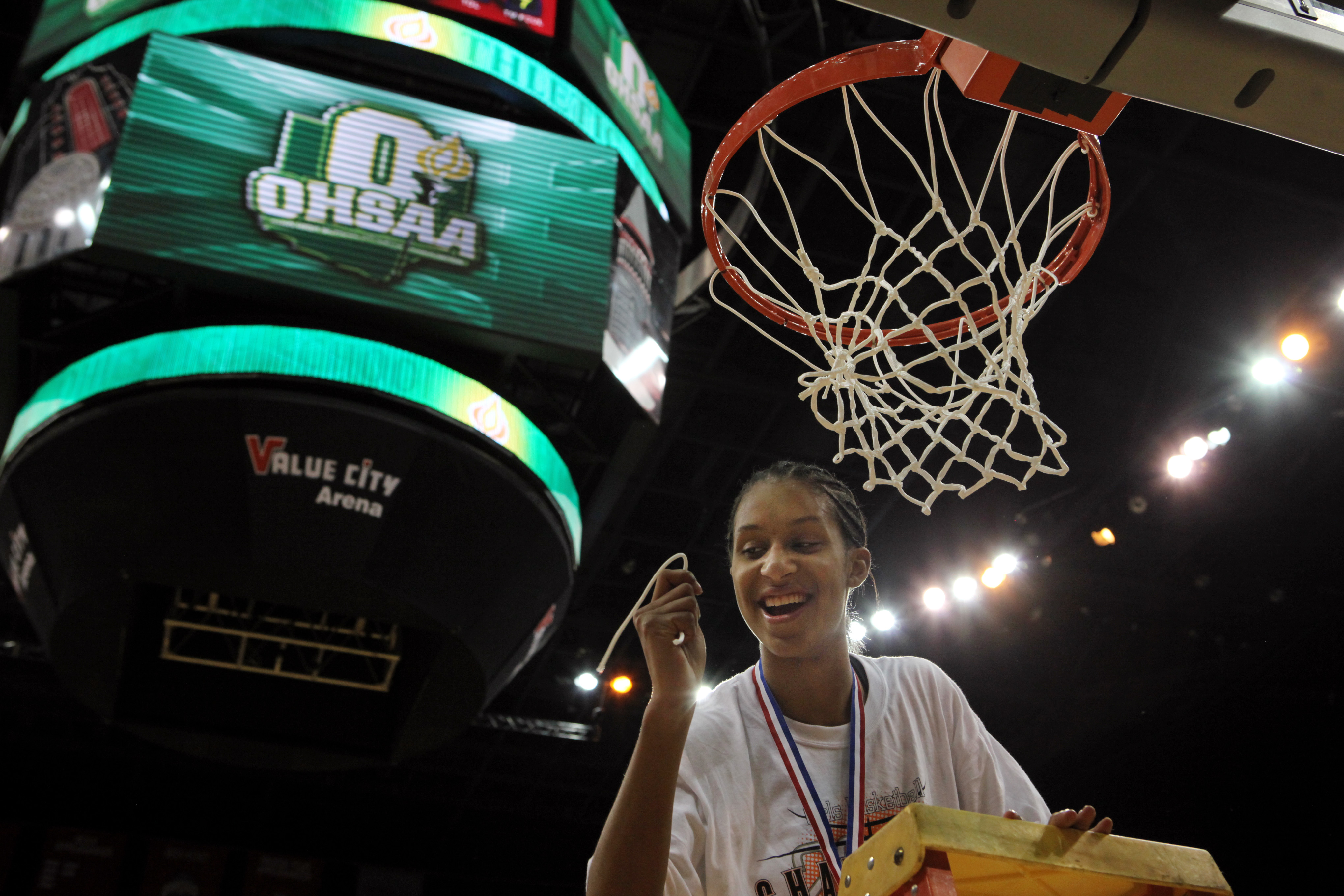 Naz Hillmon, Gilmour grad and Big Ten Player of the Year for