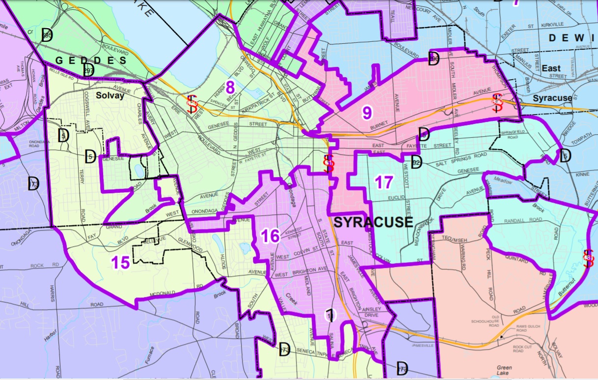 Onondaga County lawmakers clash over redistricting plan that