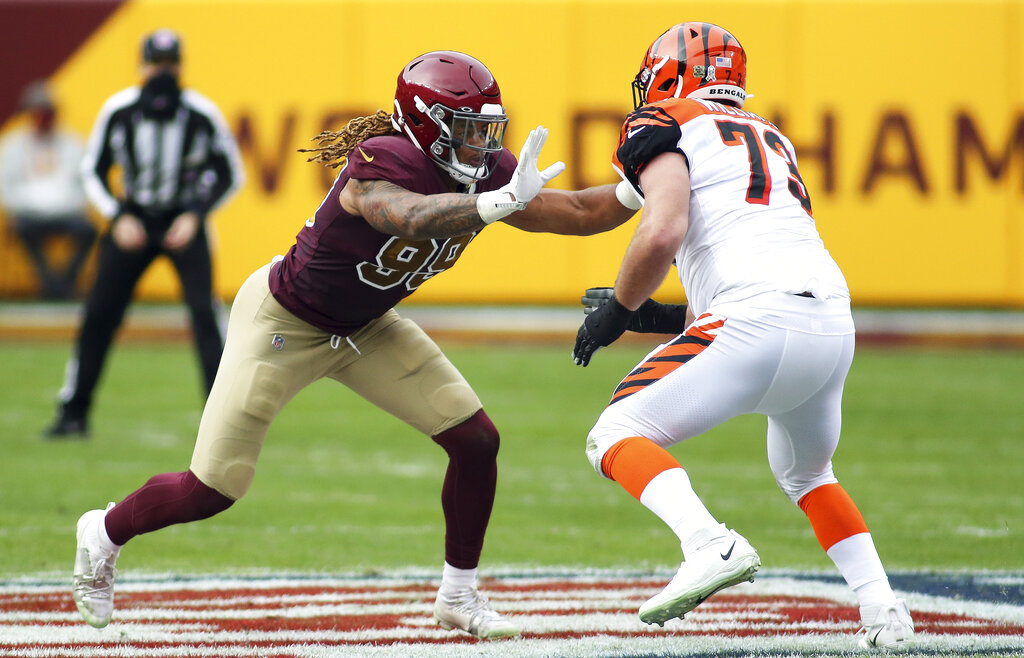 Redskins take Ohio State DE Chase Young, second pick overall