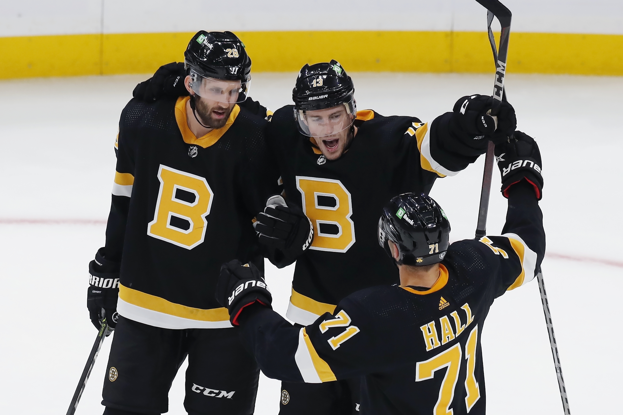 Charlie Coyle, Charlie McAvoy lead Bruins to 5-2 win over Canadiens - The  Globe and Mail