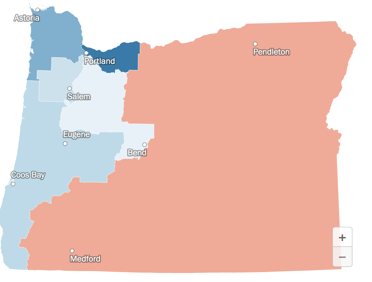 A map of MLB geography, by proximity - The Washington Post