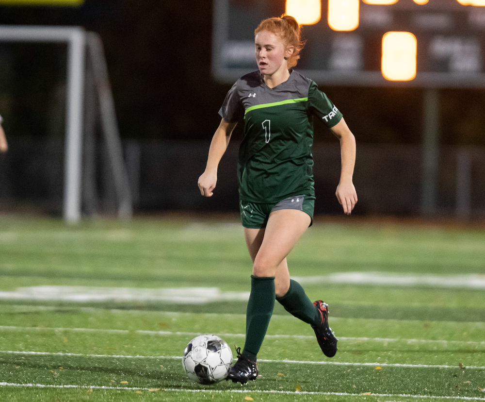 Trinity defeats Greencastle-Antrim 2-0 in girls high school soccer ...