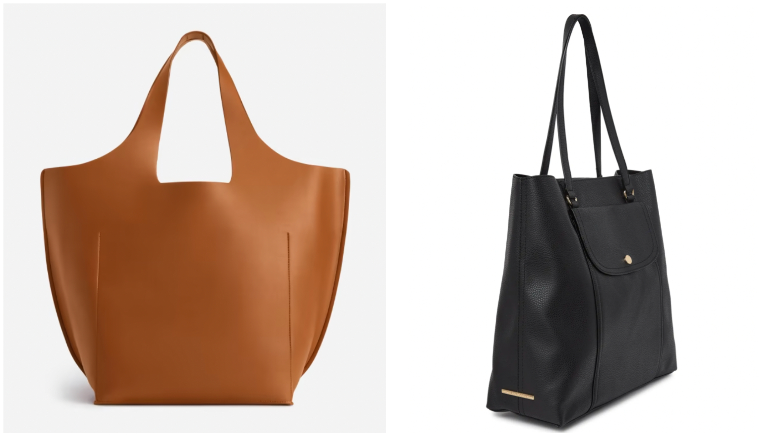 David Jones - Women's Large Handbag - Tote Bag Shopper Genuine