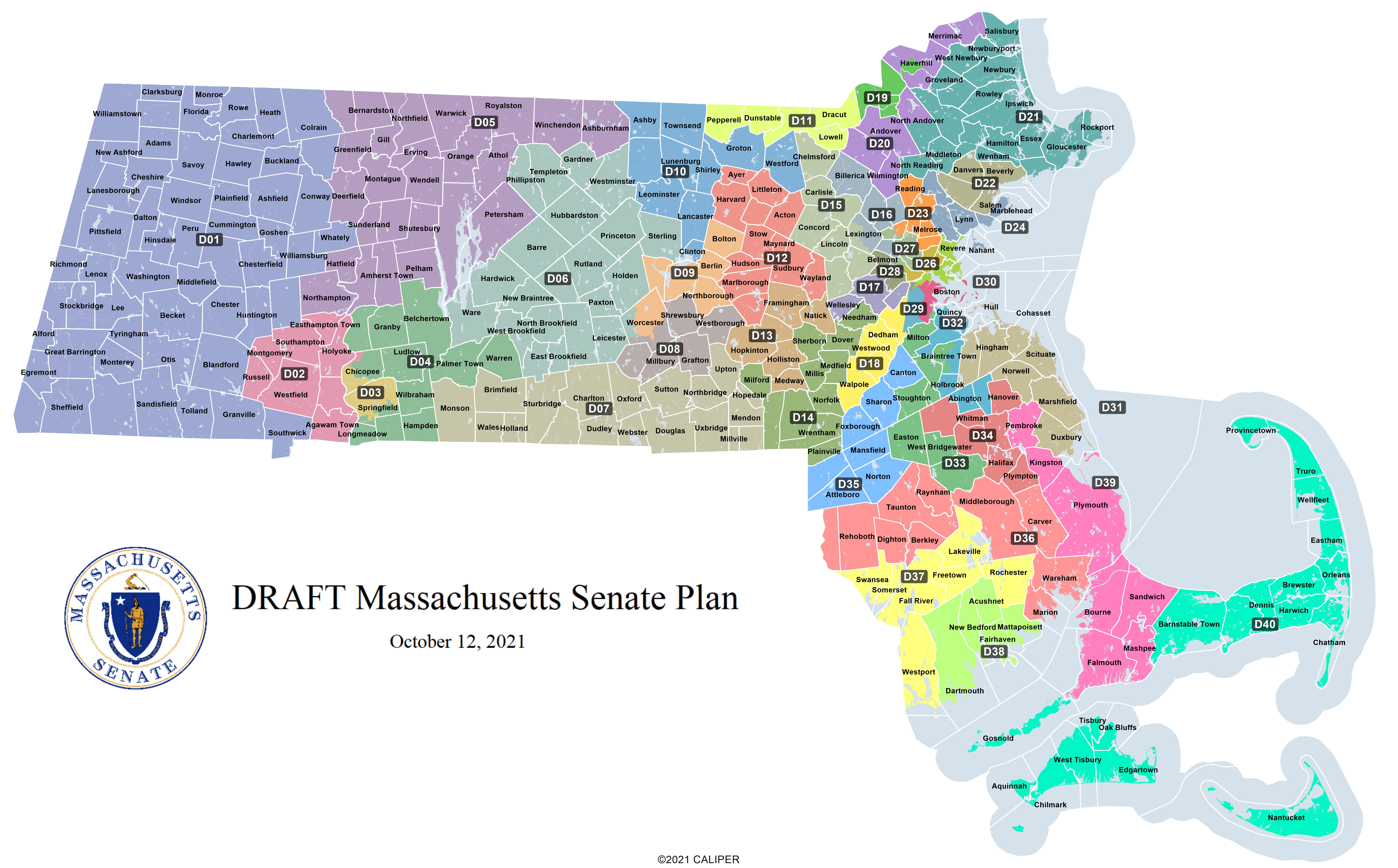 Ma On The Map These Proposed New Maps For Massachusetts House And Senate Districts Focus  On Strengthening Minority Communities - Masslive.com