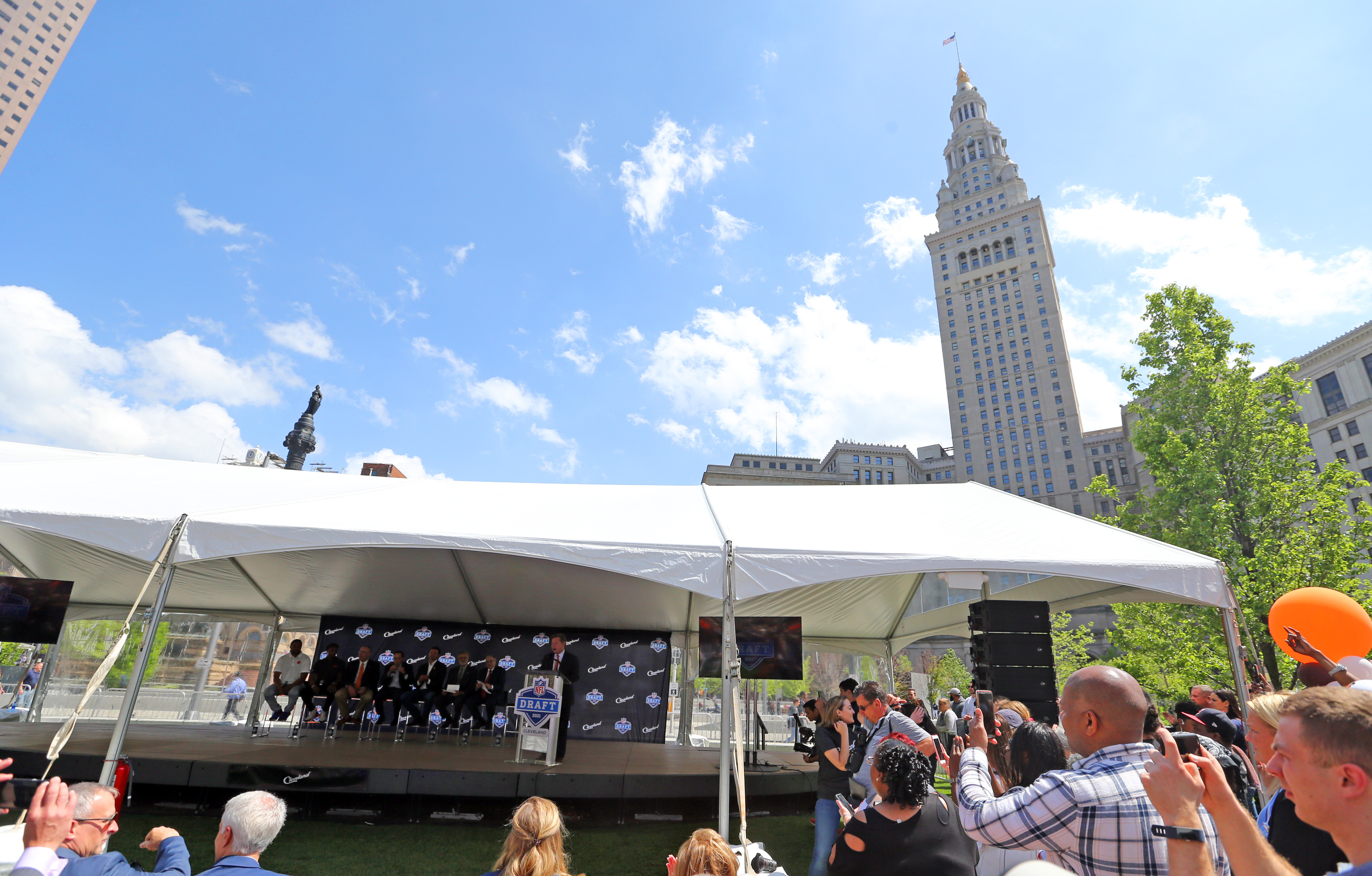 Cleveland still on track to host the NFL Draft April 29-May 1