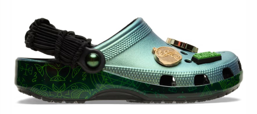 Crocs Green Glitter Wicked Elphaba Clogs Green glitter crocs - Gem main image 2