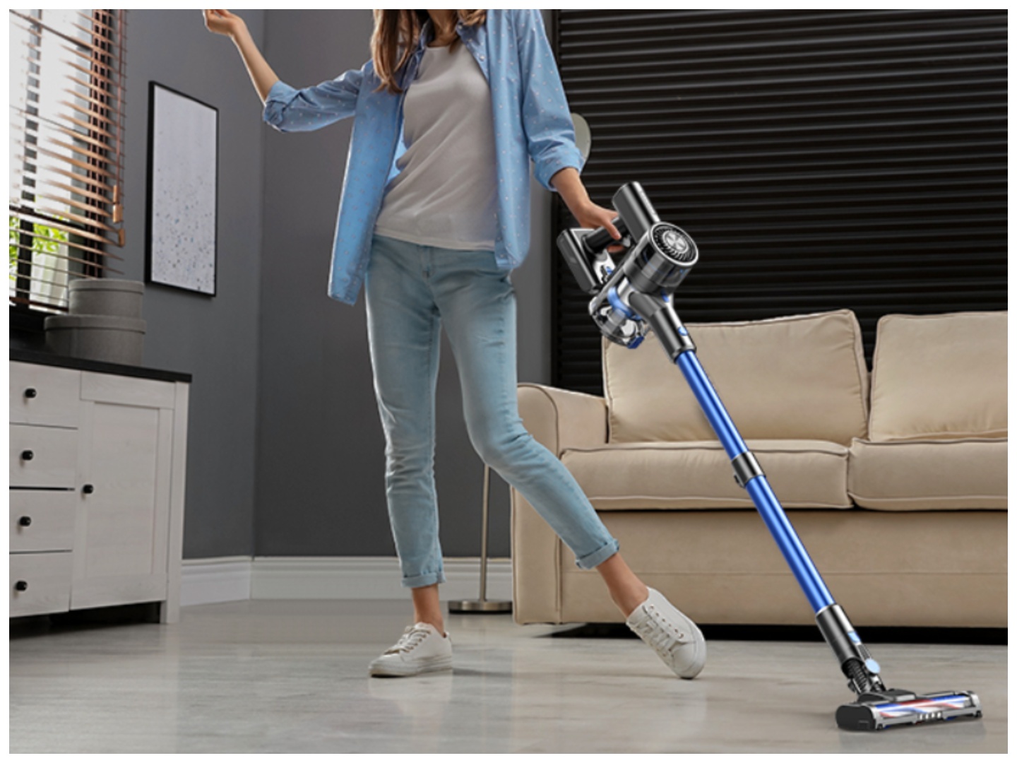 This Cordless Stick Vacuum Cleaner Is 83% Off On  Right Now