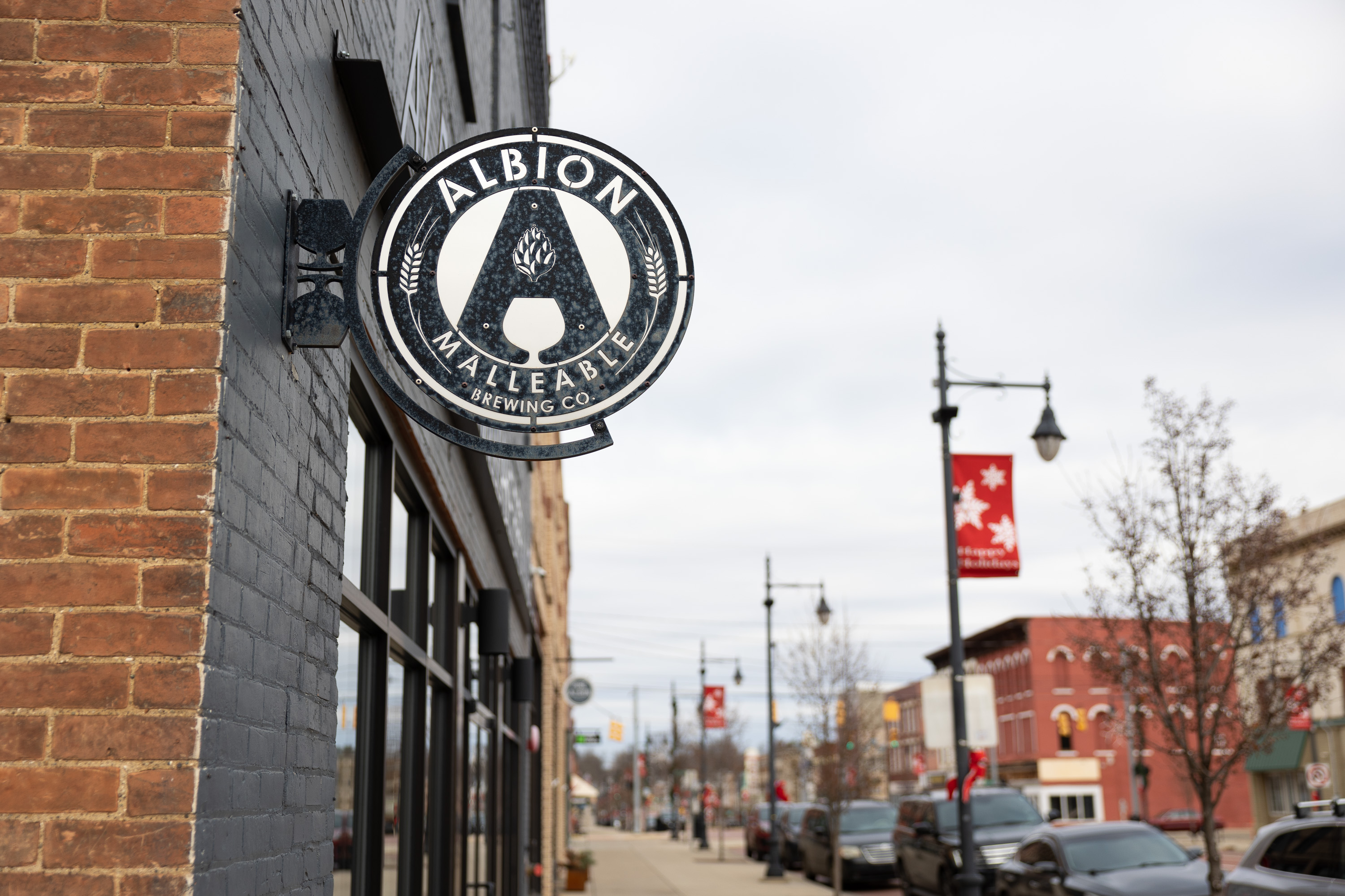 Local Eats Albion Malleable Brewery