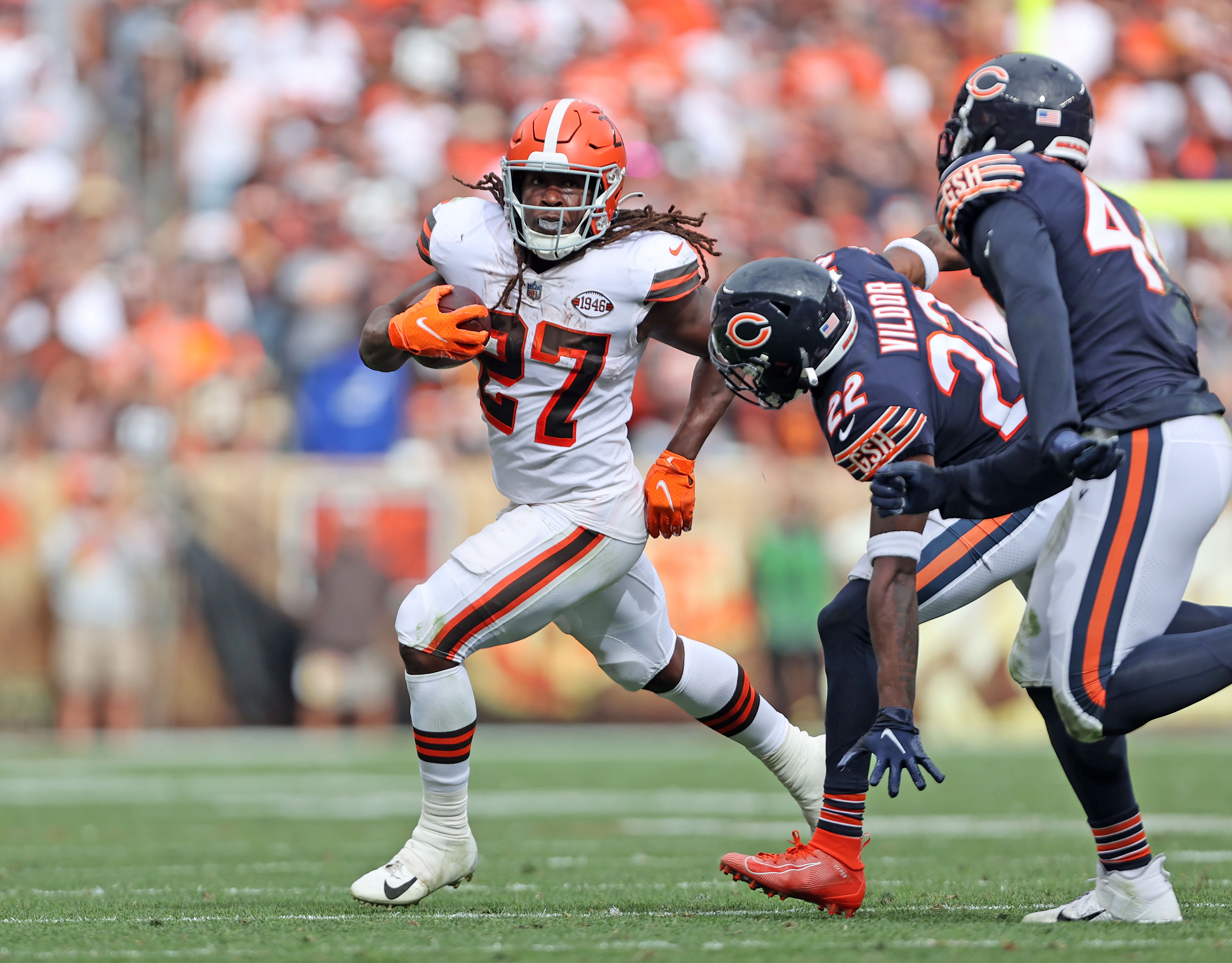 Chicago Bears vs Cleveland Browns - September 26, 2021