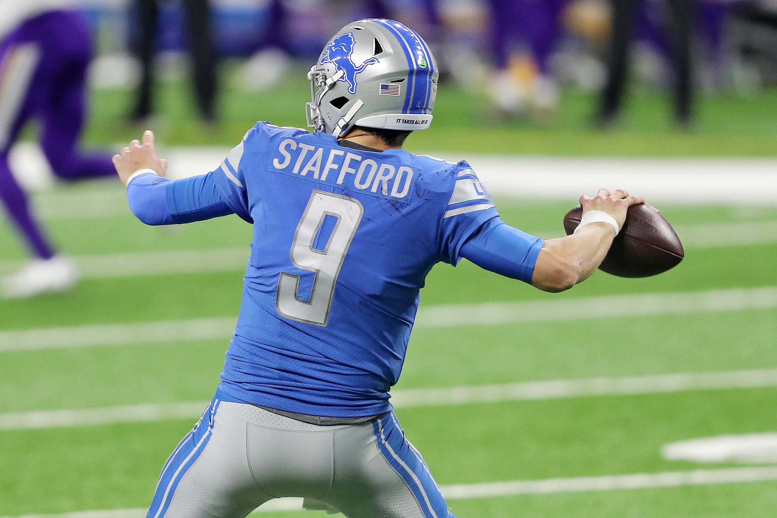 Halftime Analysis Matthew Stafford Is Going Out On Fire For Lions Mlive Com