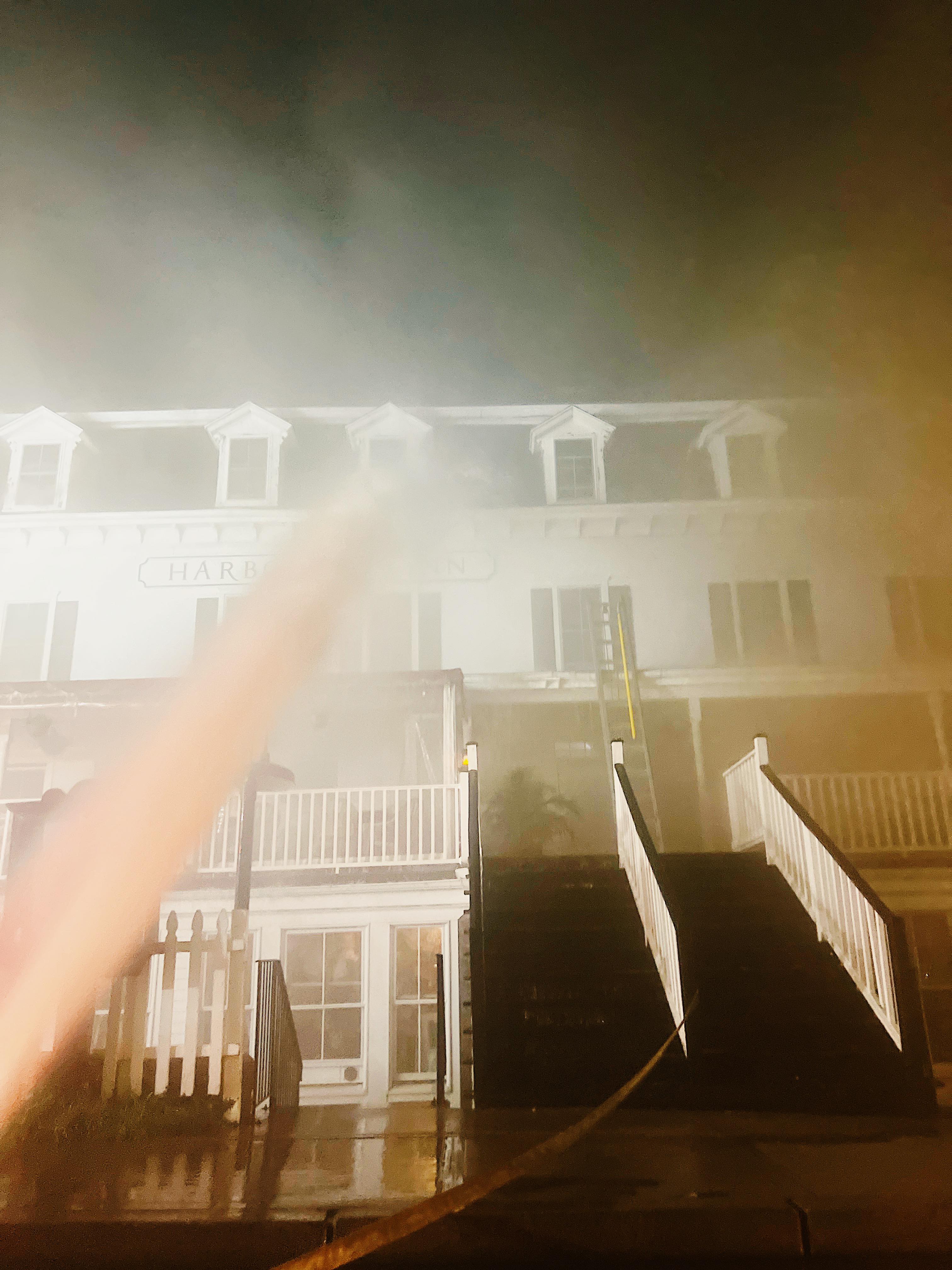 Harborside Inn fire