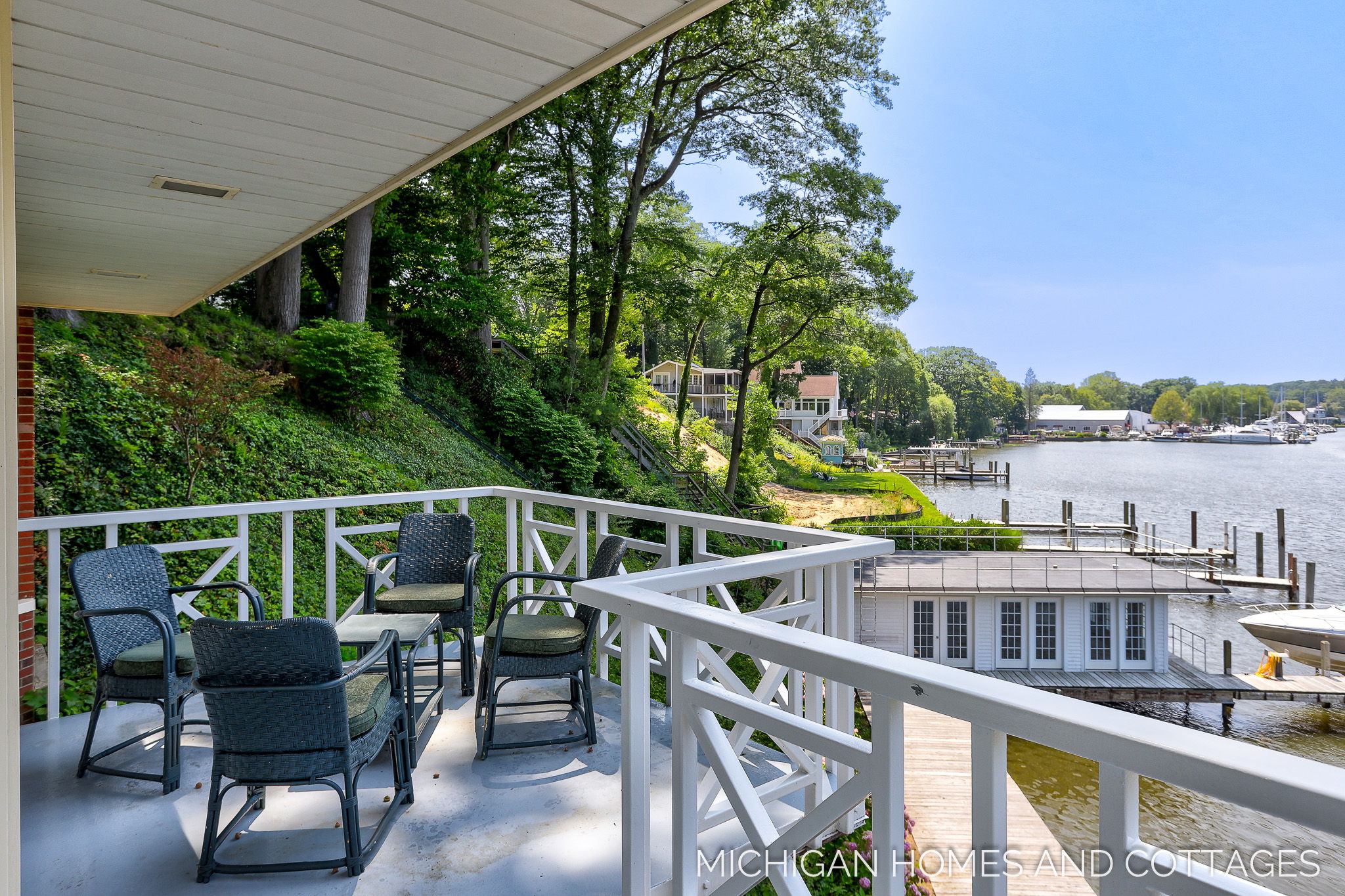 MLive House of the Week "Riverside" in Saugatuck