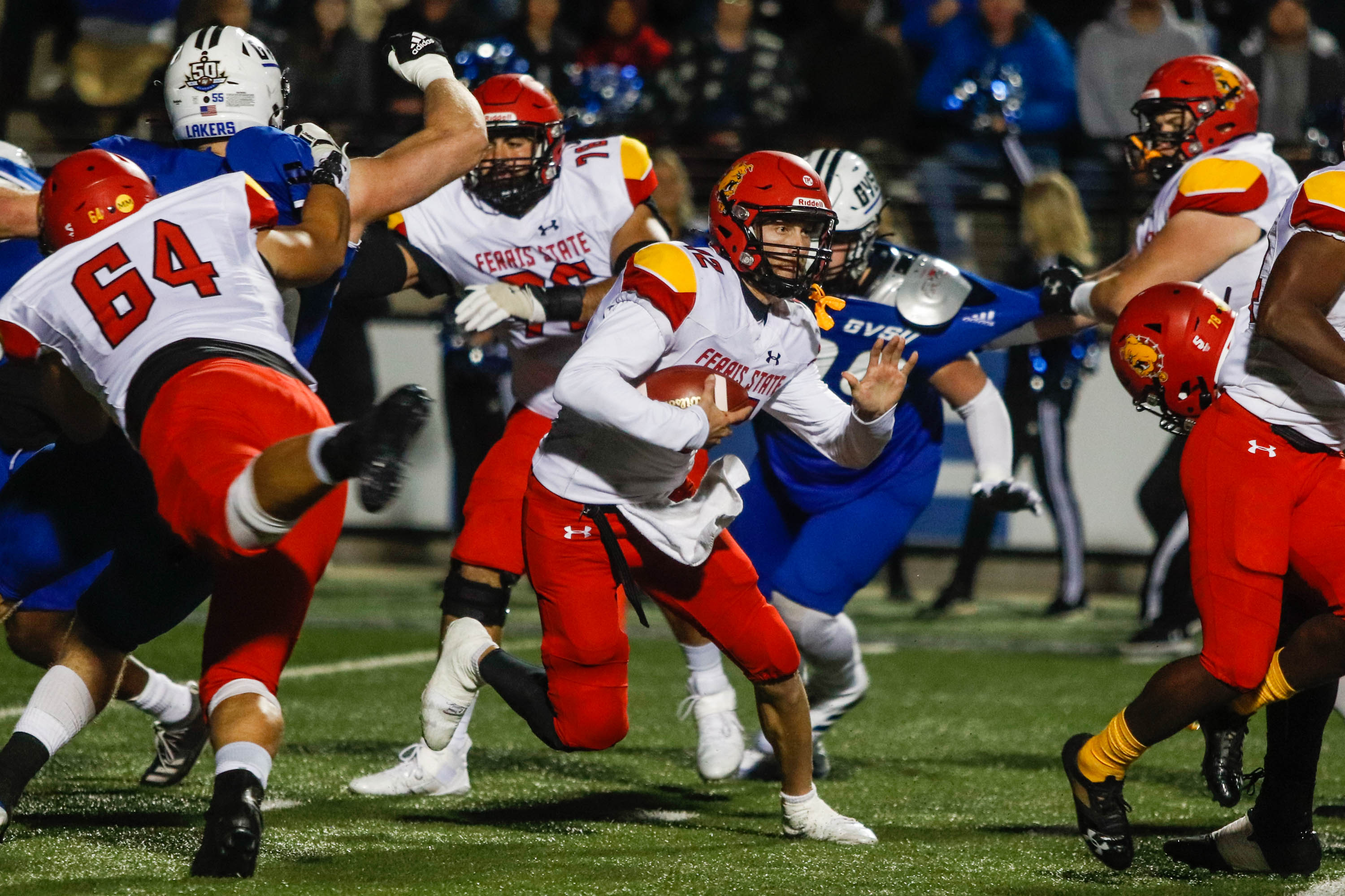 photos takeaways from ferris state s victory over grand valley mlive com