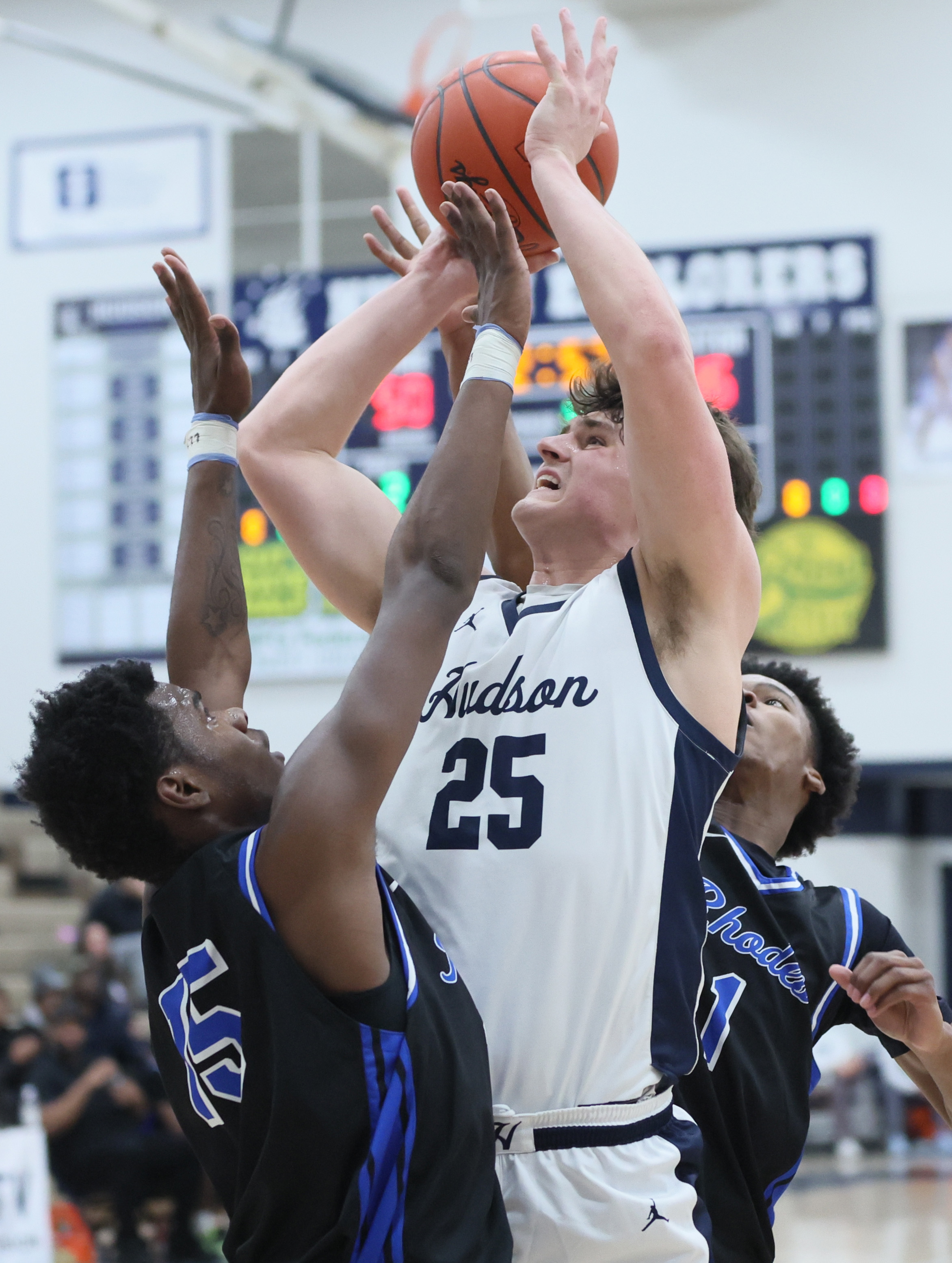 High school boys basketball: Hudson vs. Rhodes, February 26, 2026 ...
