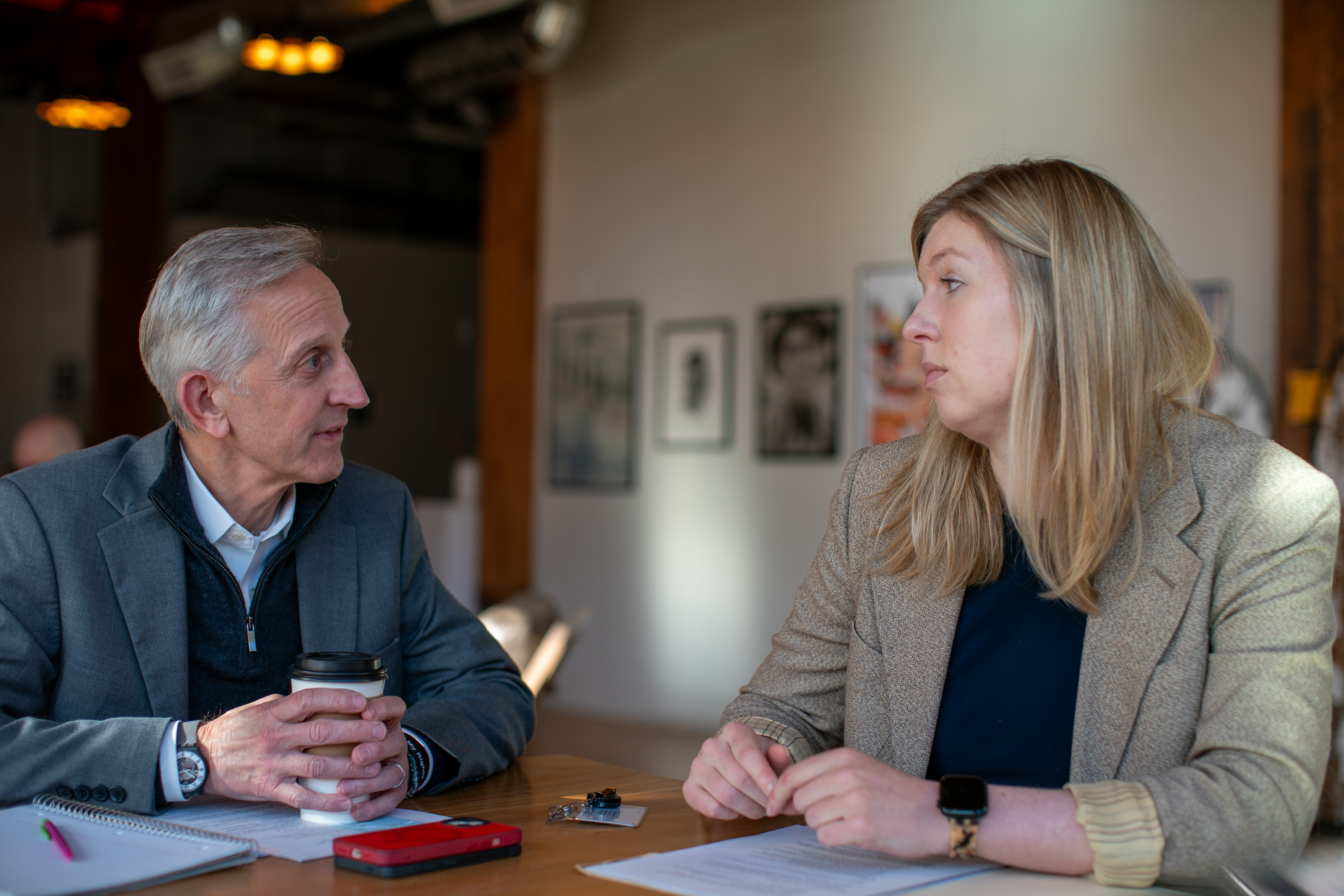 Mayor Keith Wilson at CityTeam November 2025 - oregonlive.com