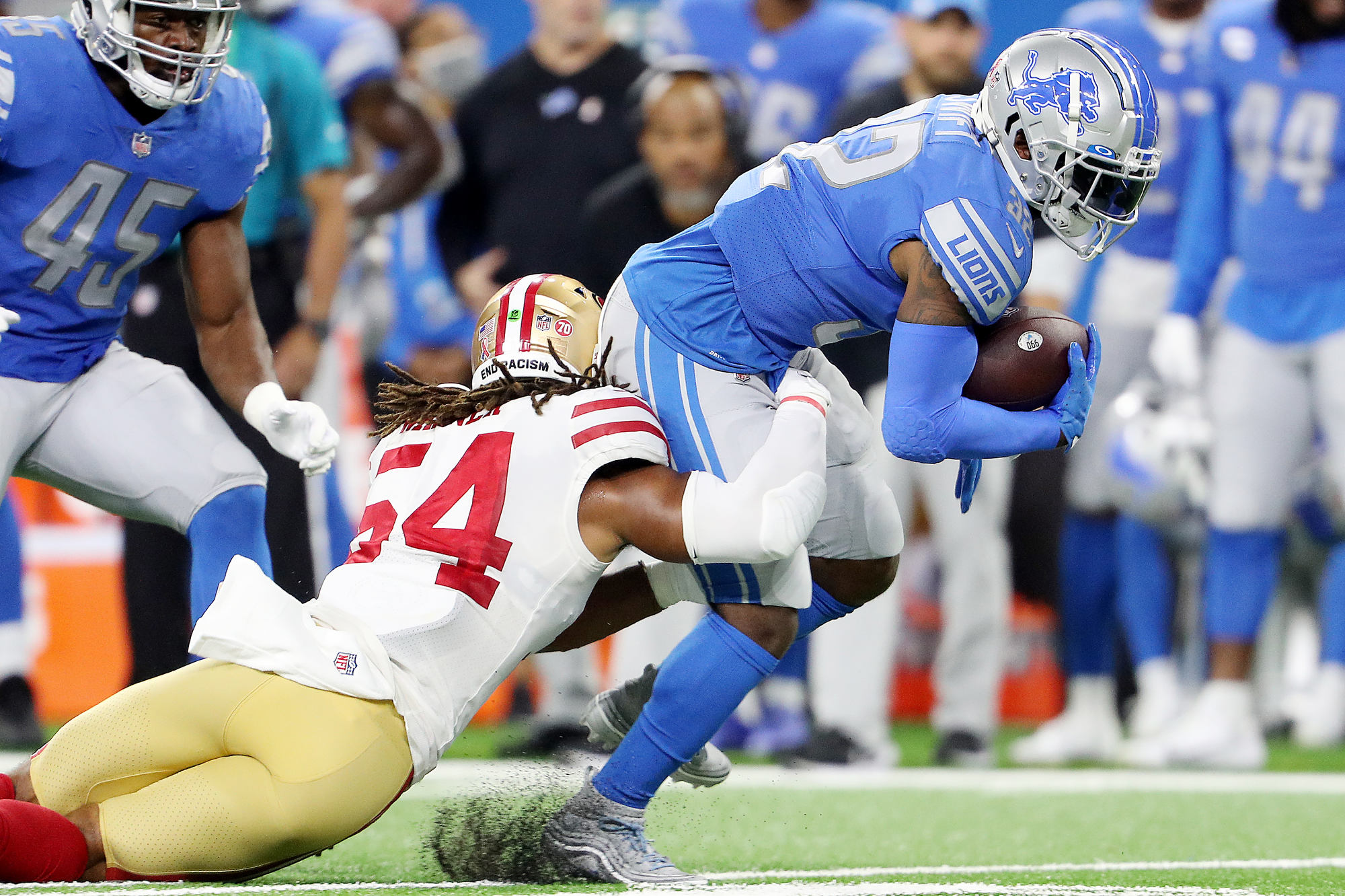 Detroit Lions' D'Andre Swift misses another practice, unlikely to play