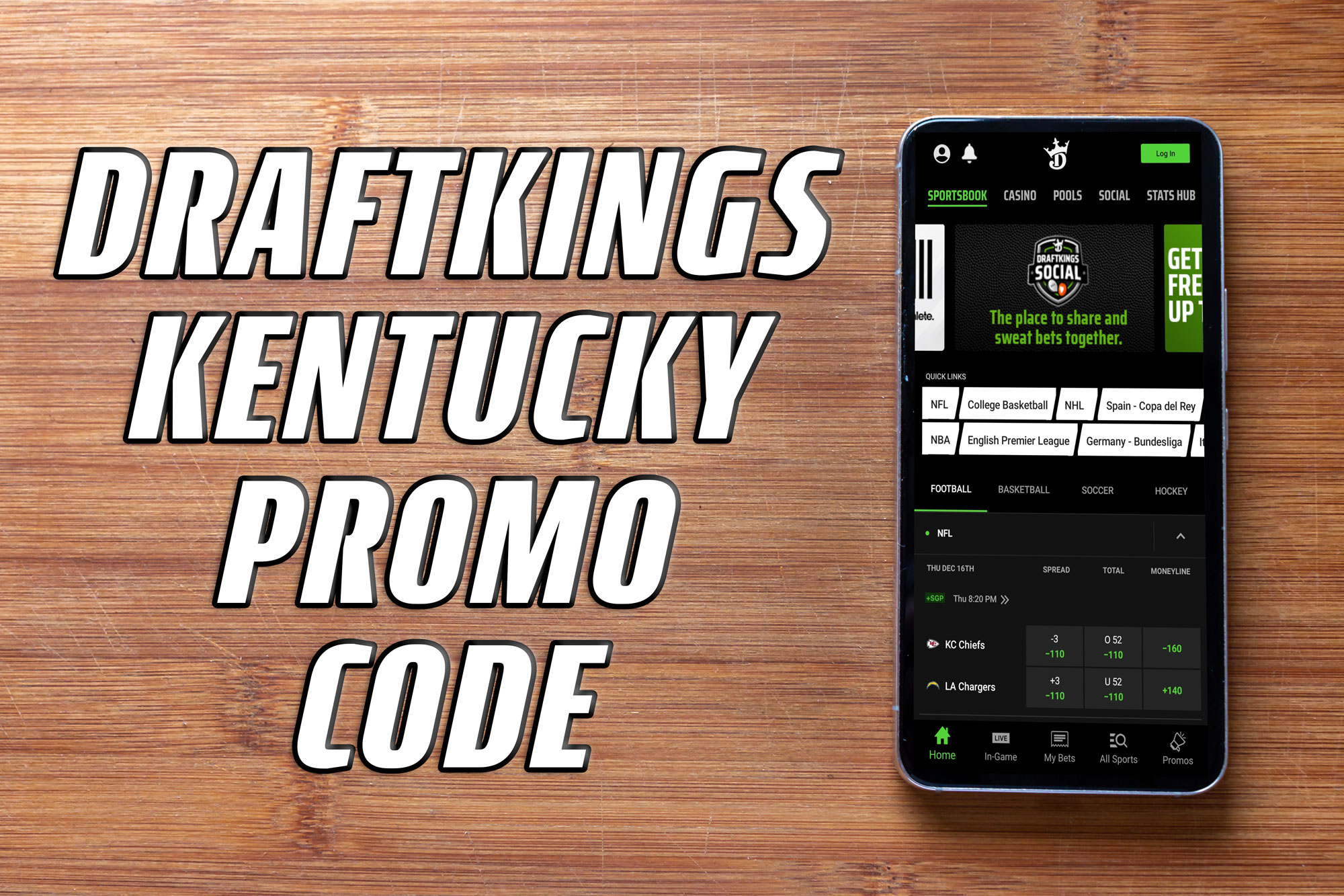 DraftKings promo code for Monday Night Football, best Ohio pre-reg bonus