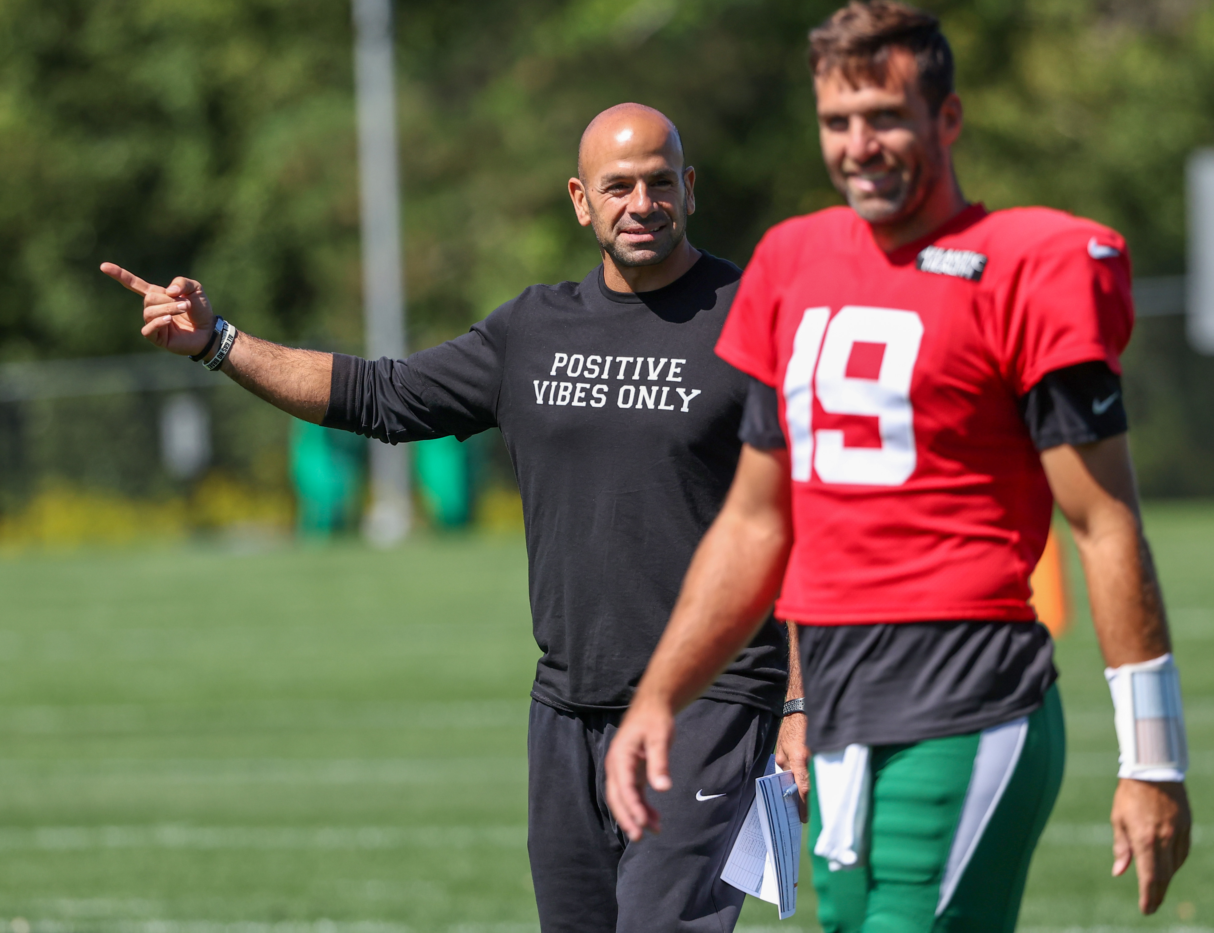 Jets HC Robert Saleh has fiery advice for Gang Green fans