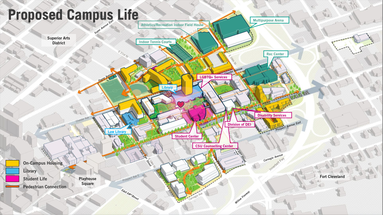 CSU unveils $650 million, 10-year plan to overhaul main campus